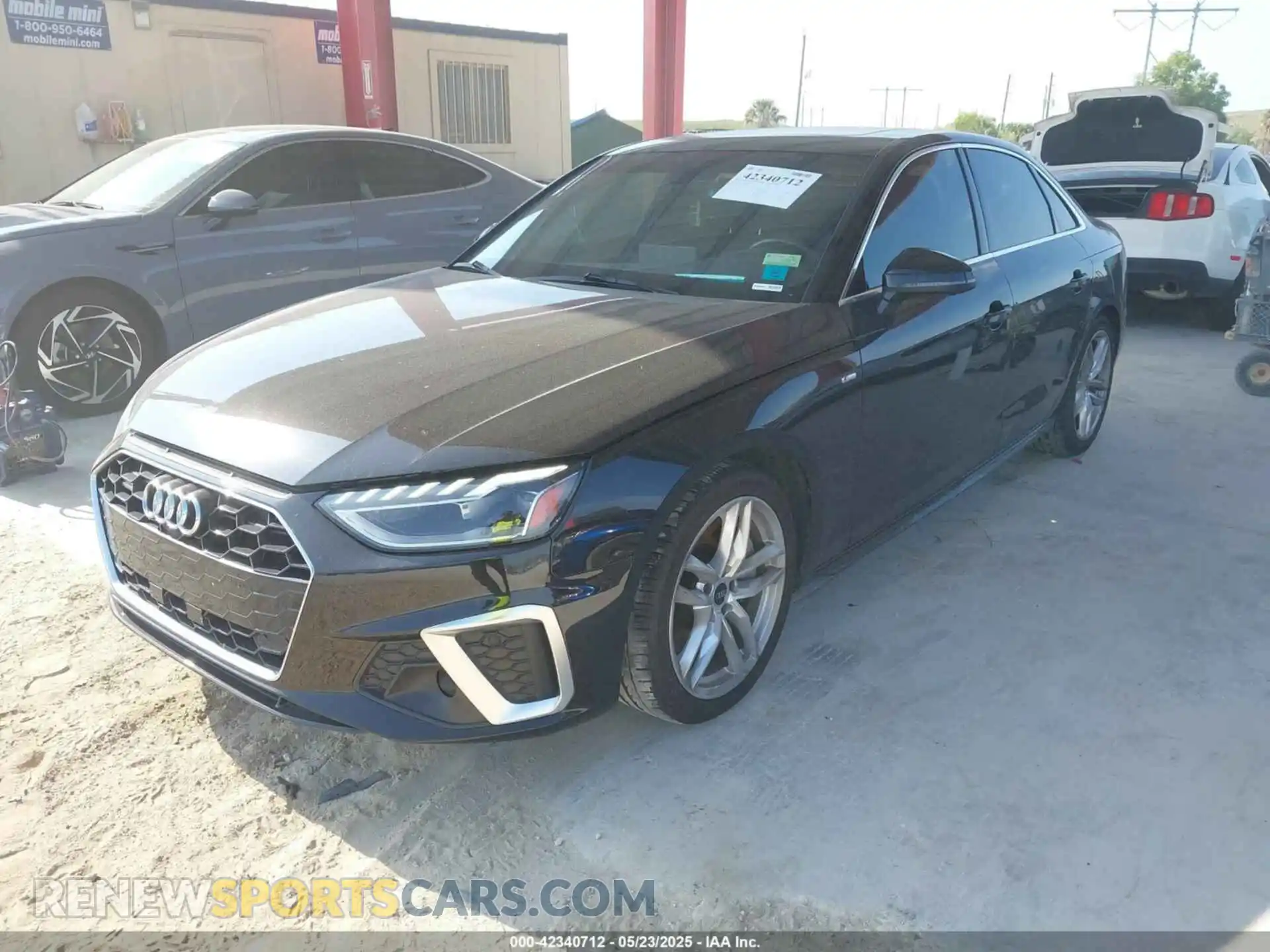 2 Фотография поврежденного автомобиля WAUEAAF49PN011561 AUDI A4 2023