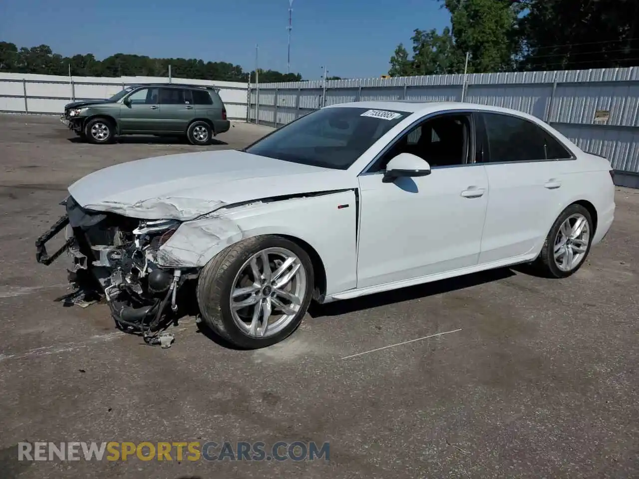 1 Фотография поврежденного автомобиля WAUEAAF4XPN001962 AUDI A4 2023