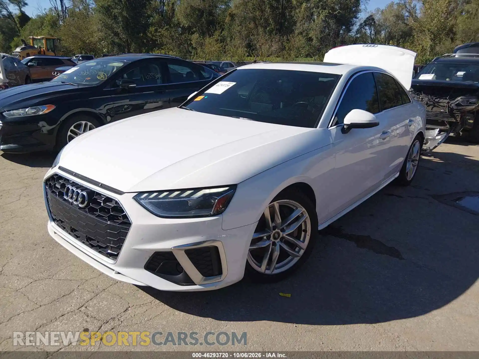 2 Photograph of a damaged car WAUEAAF4XPN009723 AUDI A4 2023