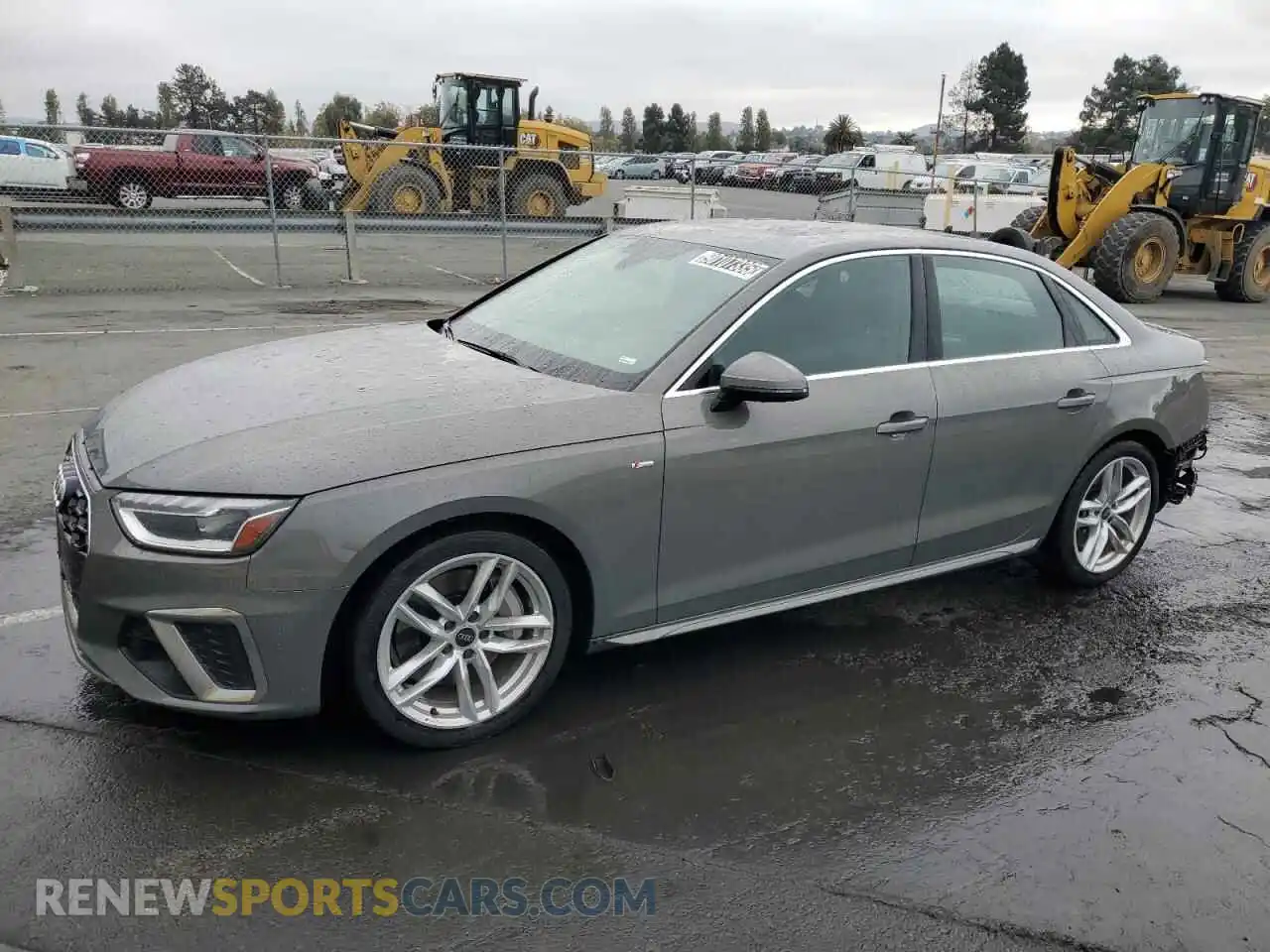 1 Photograph of a damaged car WAUEAAF4XPN019135 AUDI A4 2023