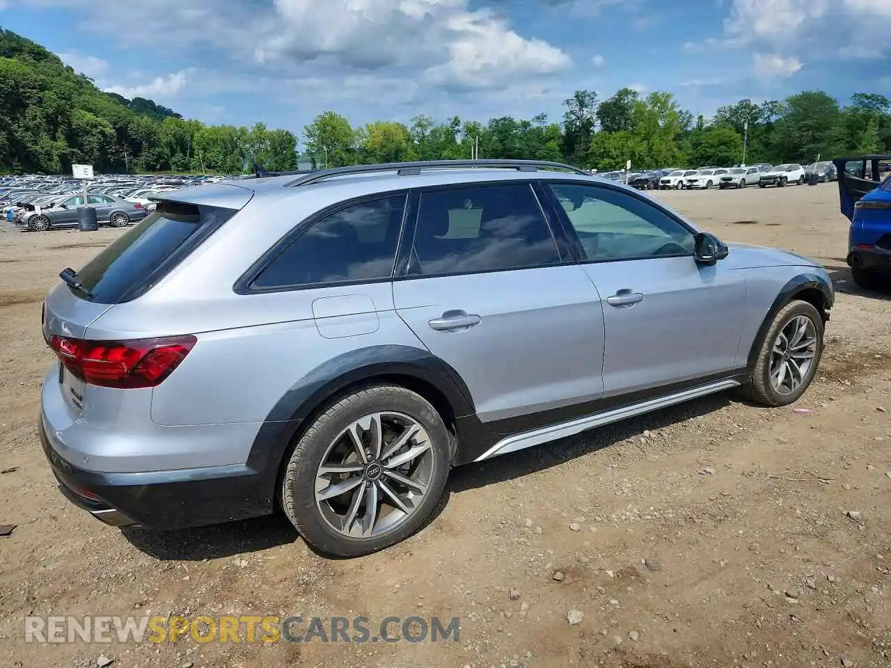 3 fotografías del automóvil dañado WA18AAF42RA005461 AUDI A4 2024