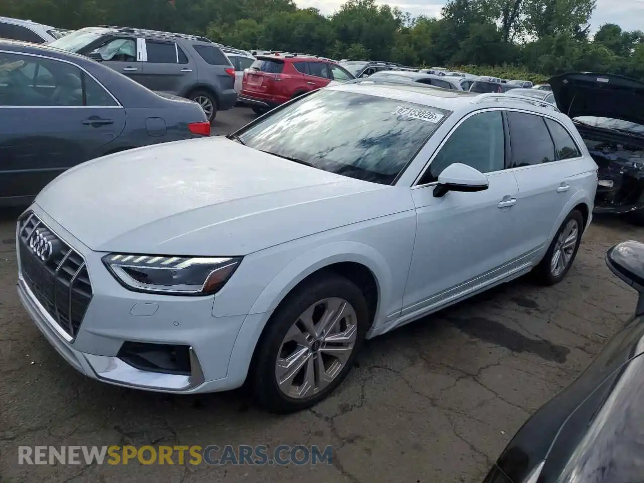 1 Фотография поврежденного автомобиля WA18AAF47RA067051 AUDI A4 2024