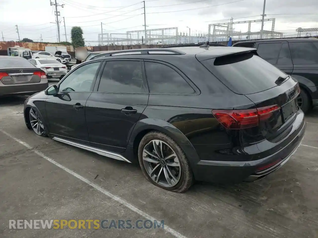 2 Photograph of a damaged car WA18AAF4XRA031225 AUDI A4 2024