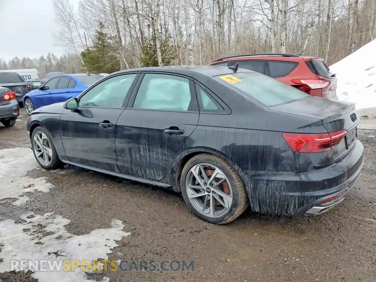 2 Photograph of a damaged car WAUAAAF4XRN005415 AUDI A4 2024