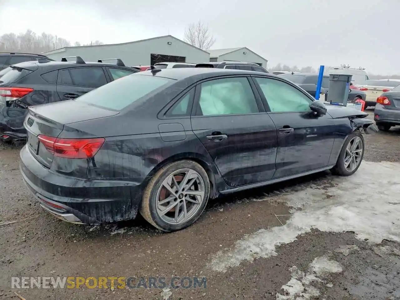 3 Photograph of a damaged car WAUAAAF4XRN005415 AUDI A4 2024