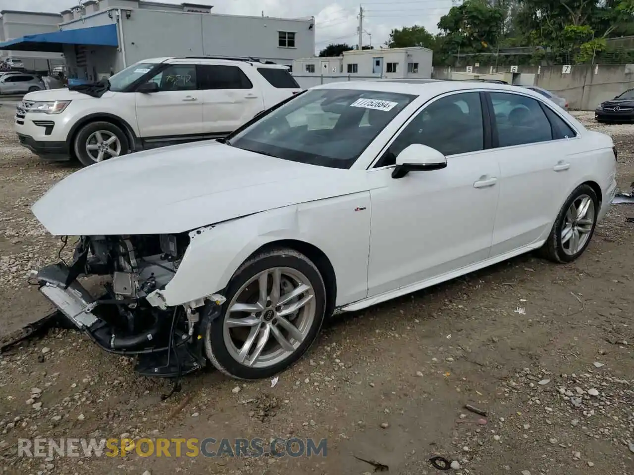 1 Photograph of a damaged car WAUDAAF41RN010547 AUDI A4 2024