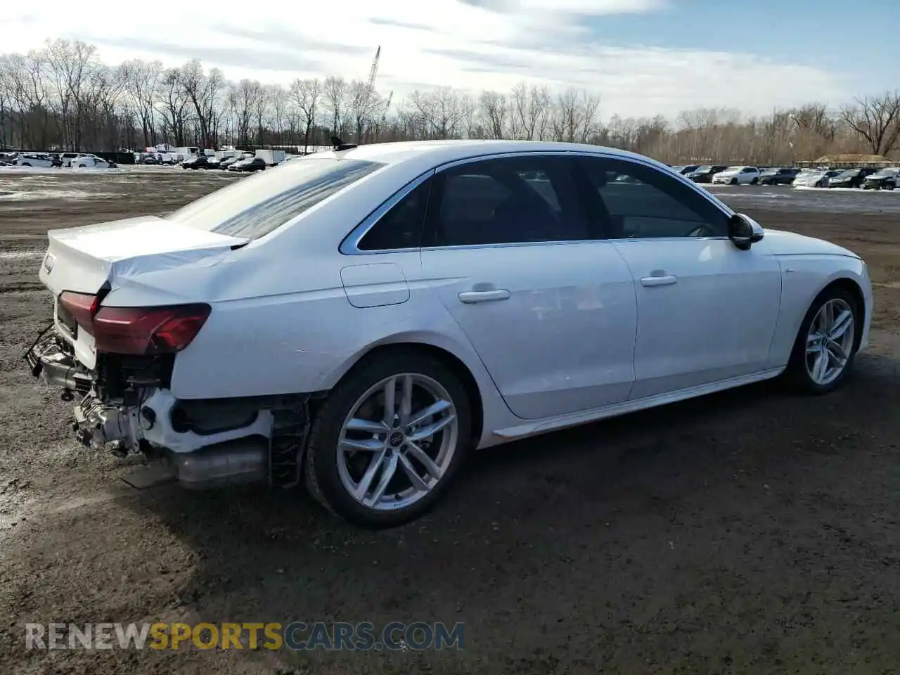 3 Photograph of a damaged car WAUDAAF41RN011441 AUDI A4 2024