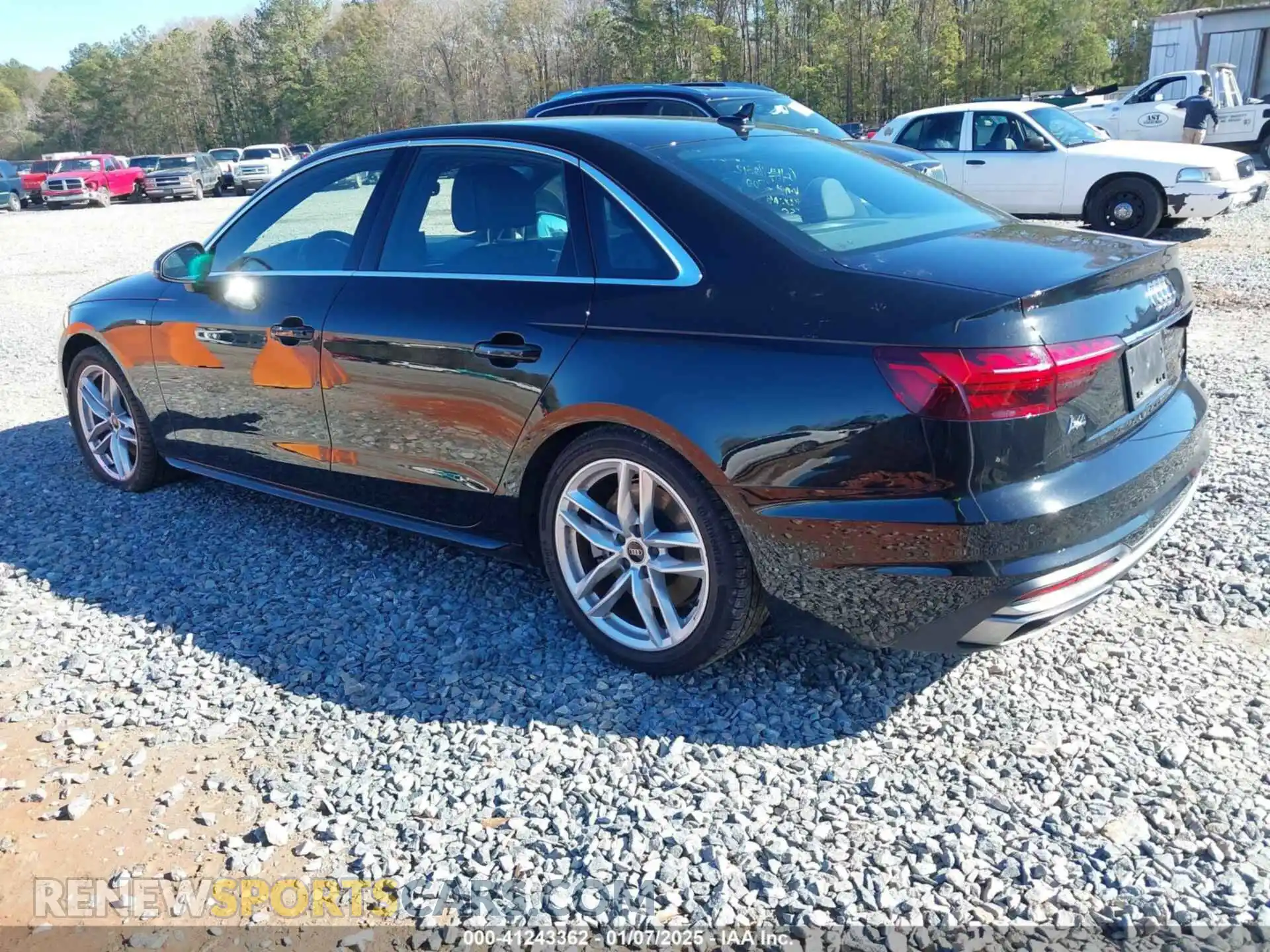 3 Photograph of a damaged car WAUEAAF41RN006700 AUDI A4 2024