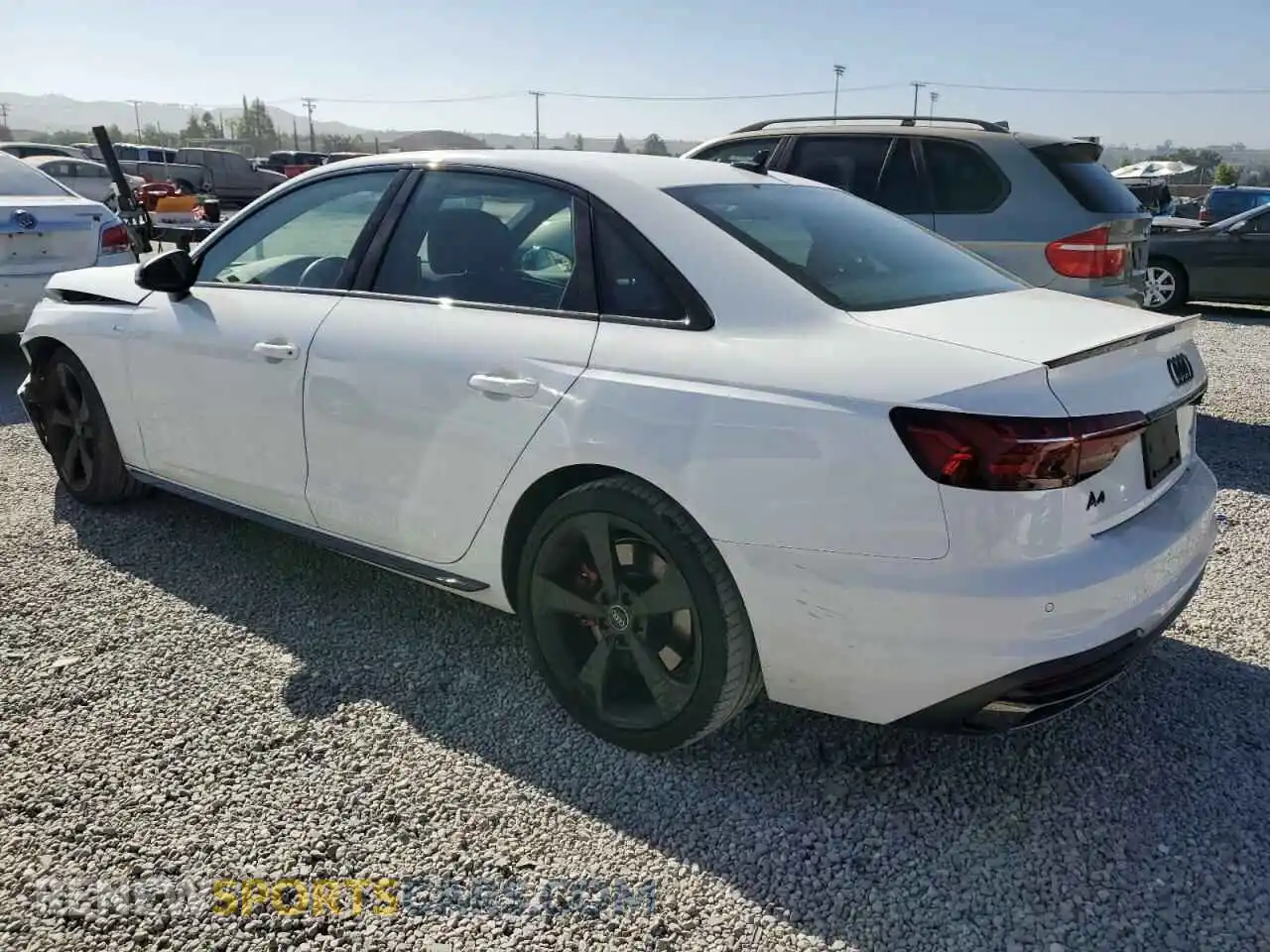 2 Photograph of a damaged car WAUEAAF41RN007216 AUDI A4 2024