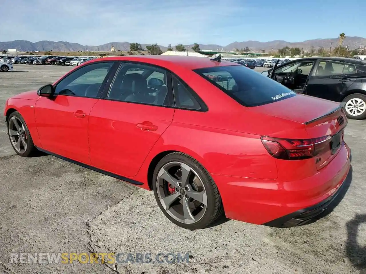 2 Photograph of a damaged car WAUEAAF42RN011260 AUDI A4 2024