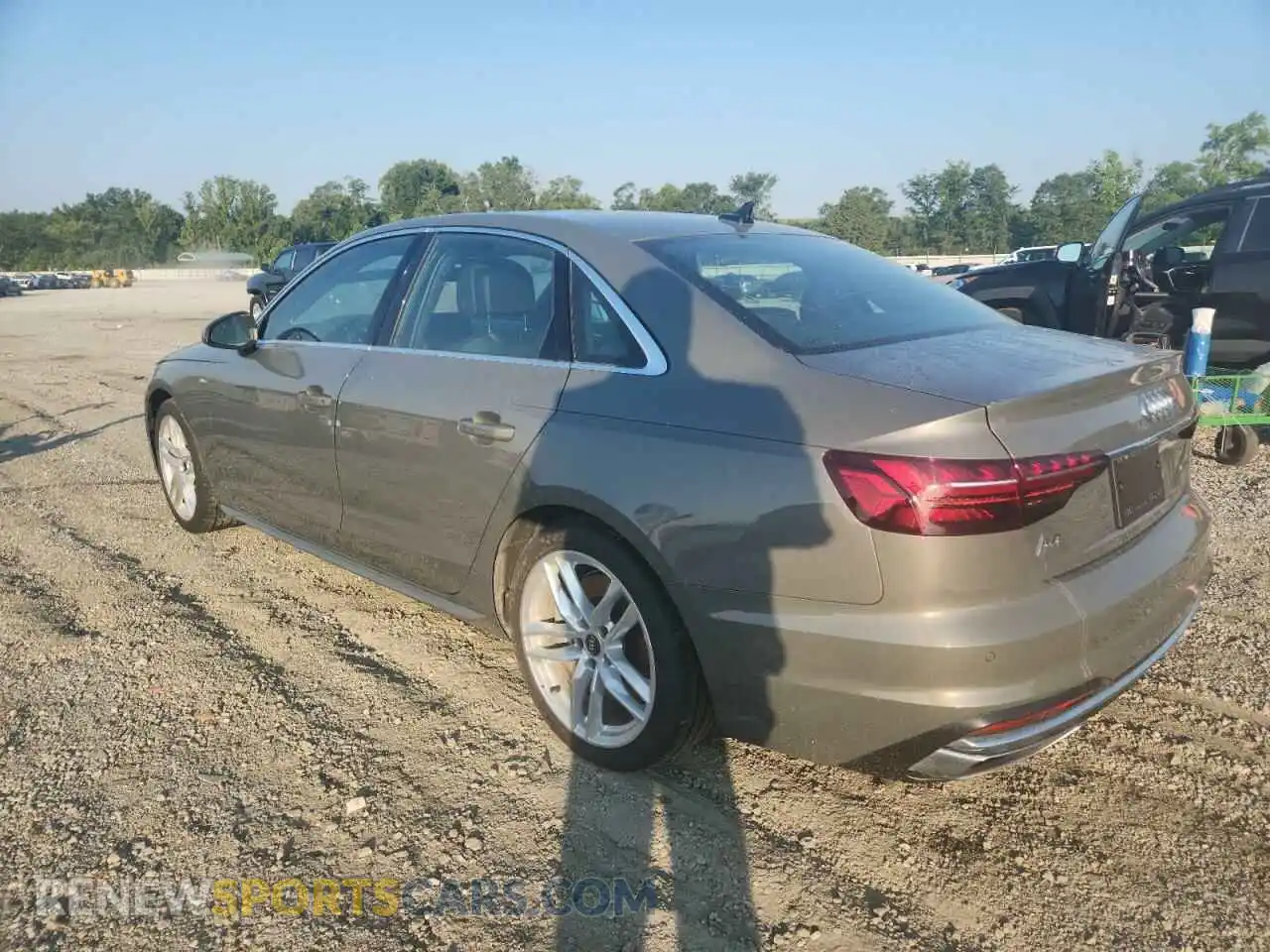 2 Photograph of a damaged car WAUEAAF42RN013039 AUDI A4 2024