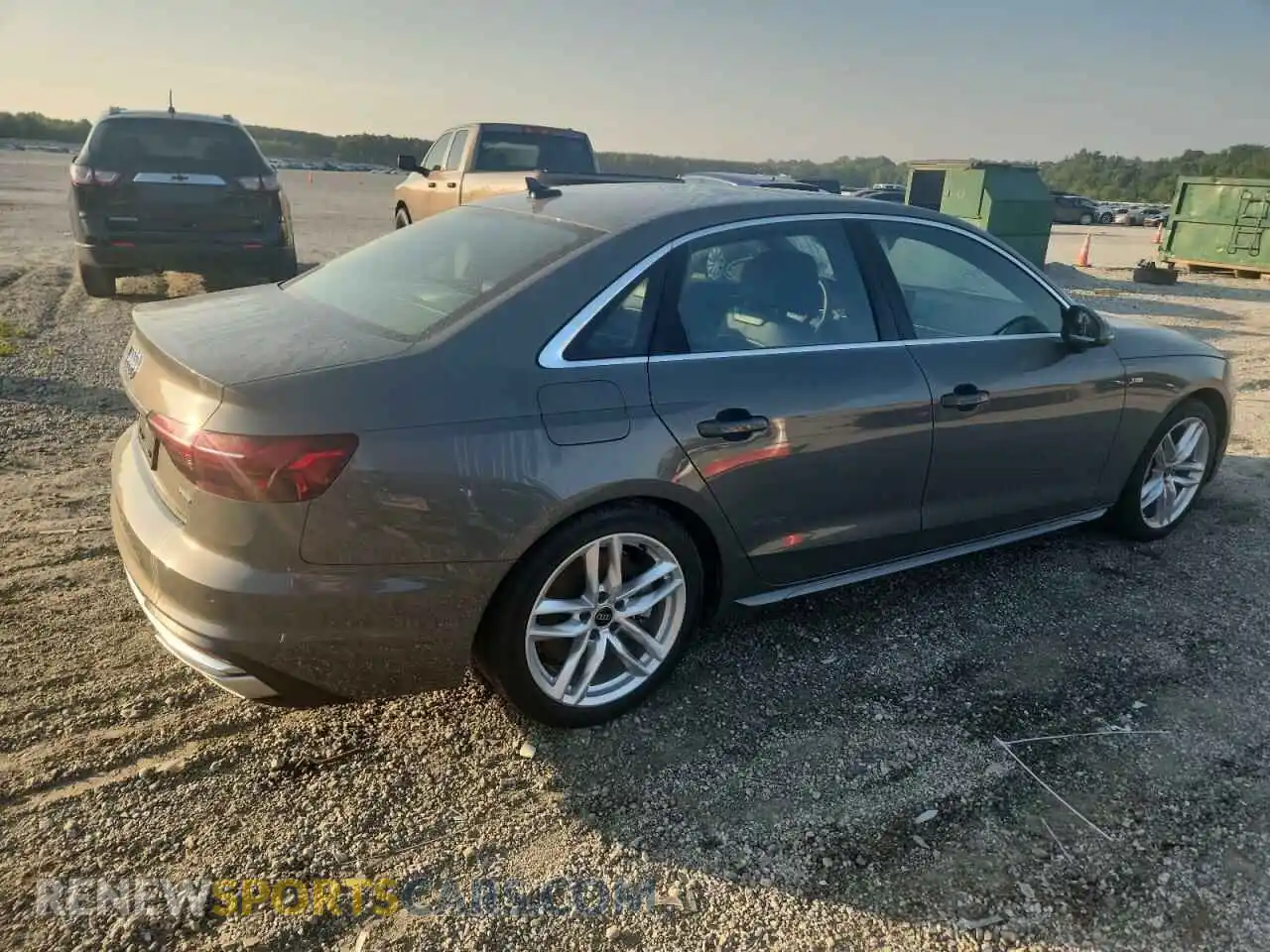 3 Photograph of a damaged car WAUEAAF42RN013039 AUDI A4 2024