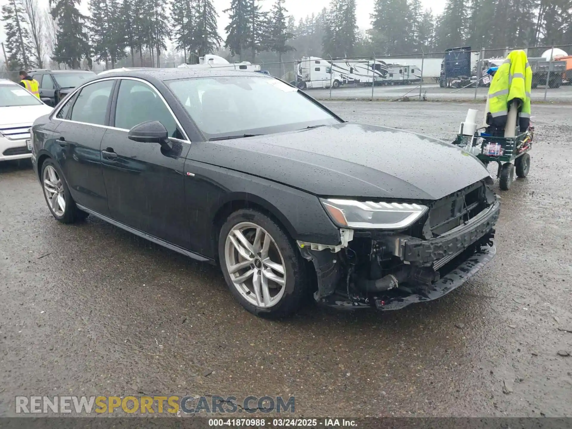 1 Фотография поврежденного автомобиля WAUEAAF43RA058319 AUDI A4 2024