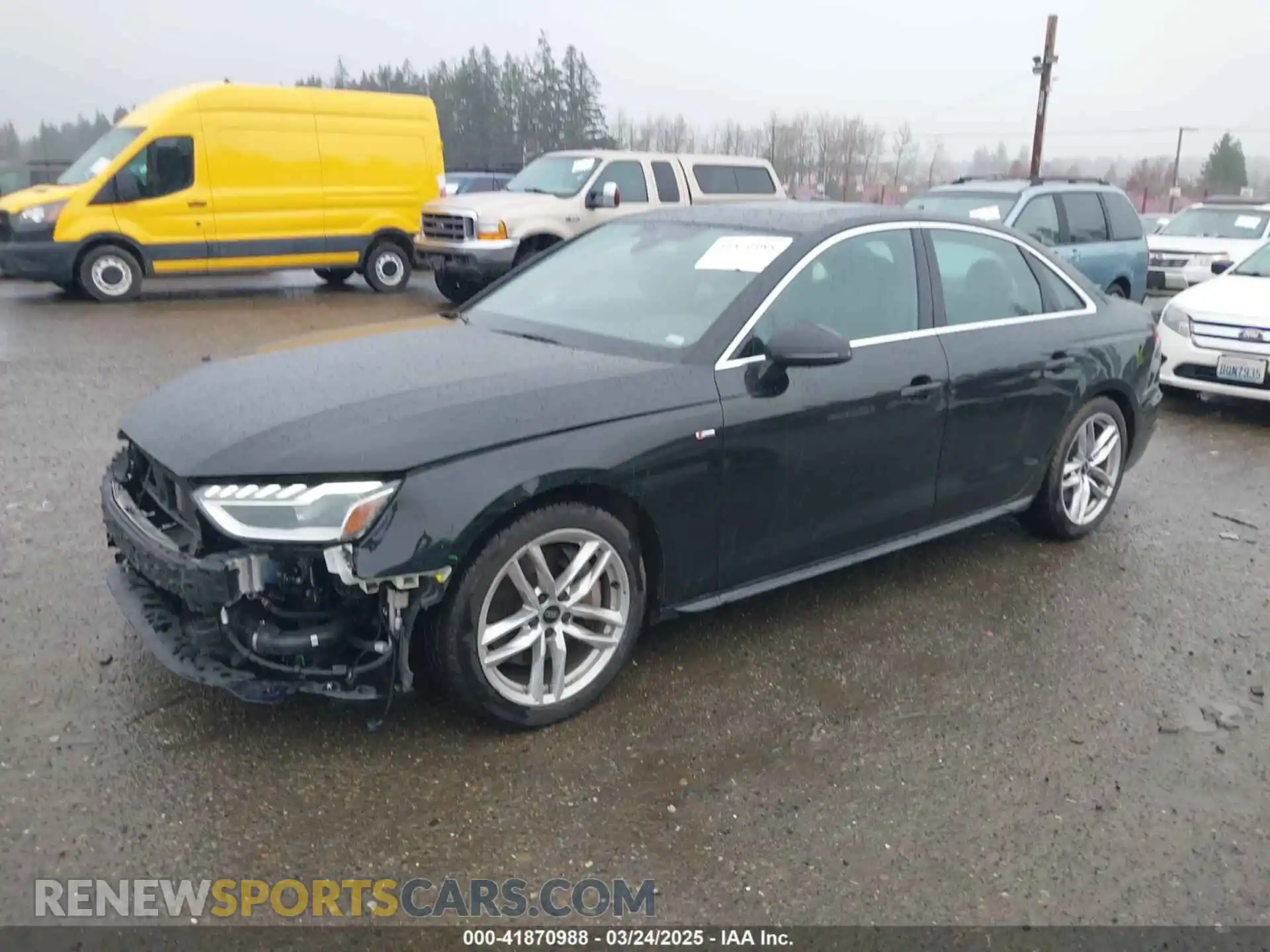 2 Фотография поврежденного автомобиля WAUEAAF43RA058319 AUDI A4 2024
