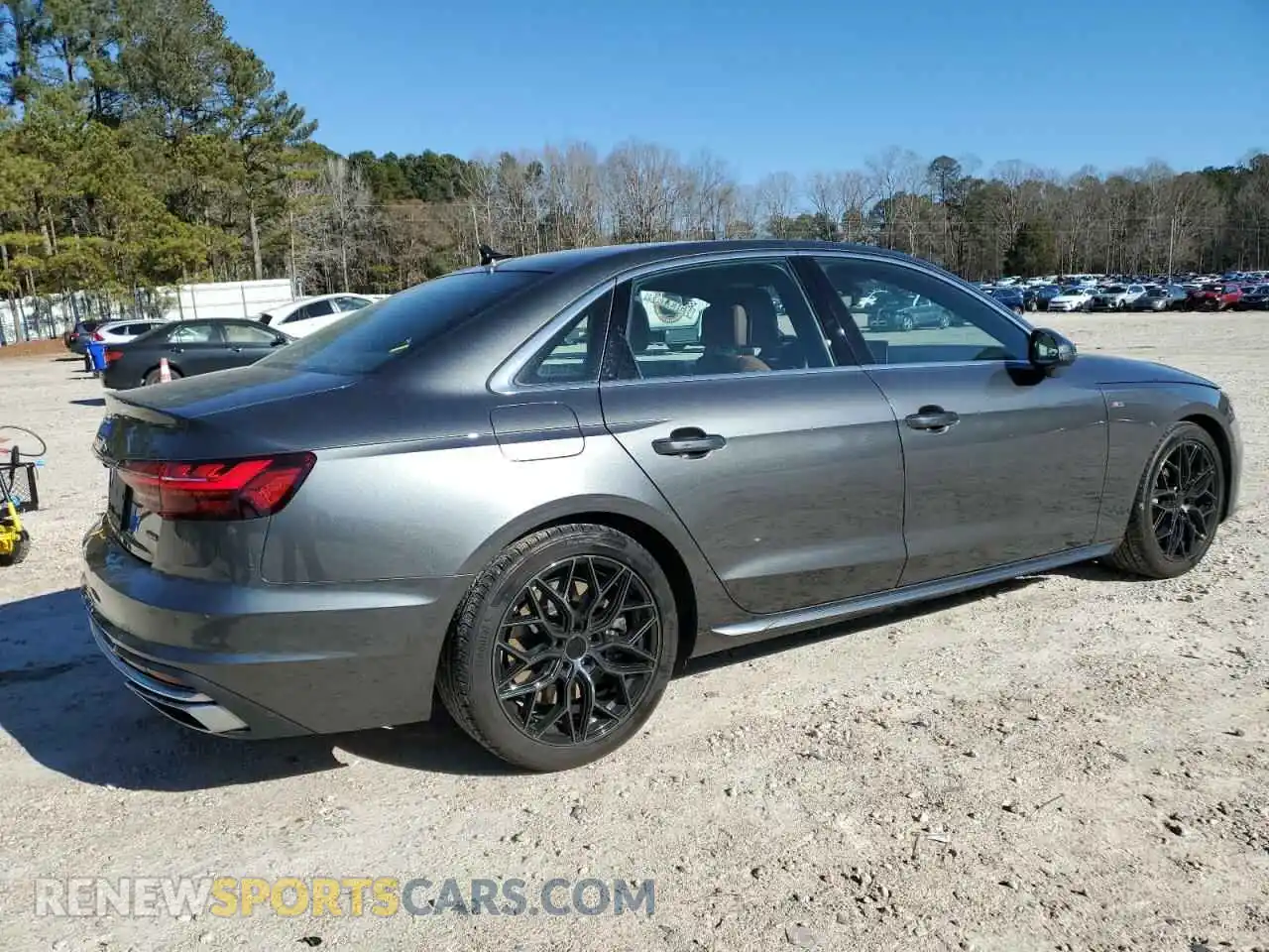 3 Photograph of a damaged car WAUEAAF43RN006990 AUDI A4 2024