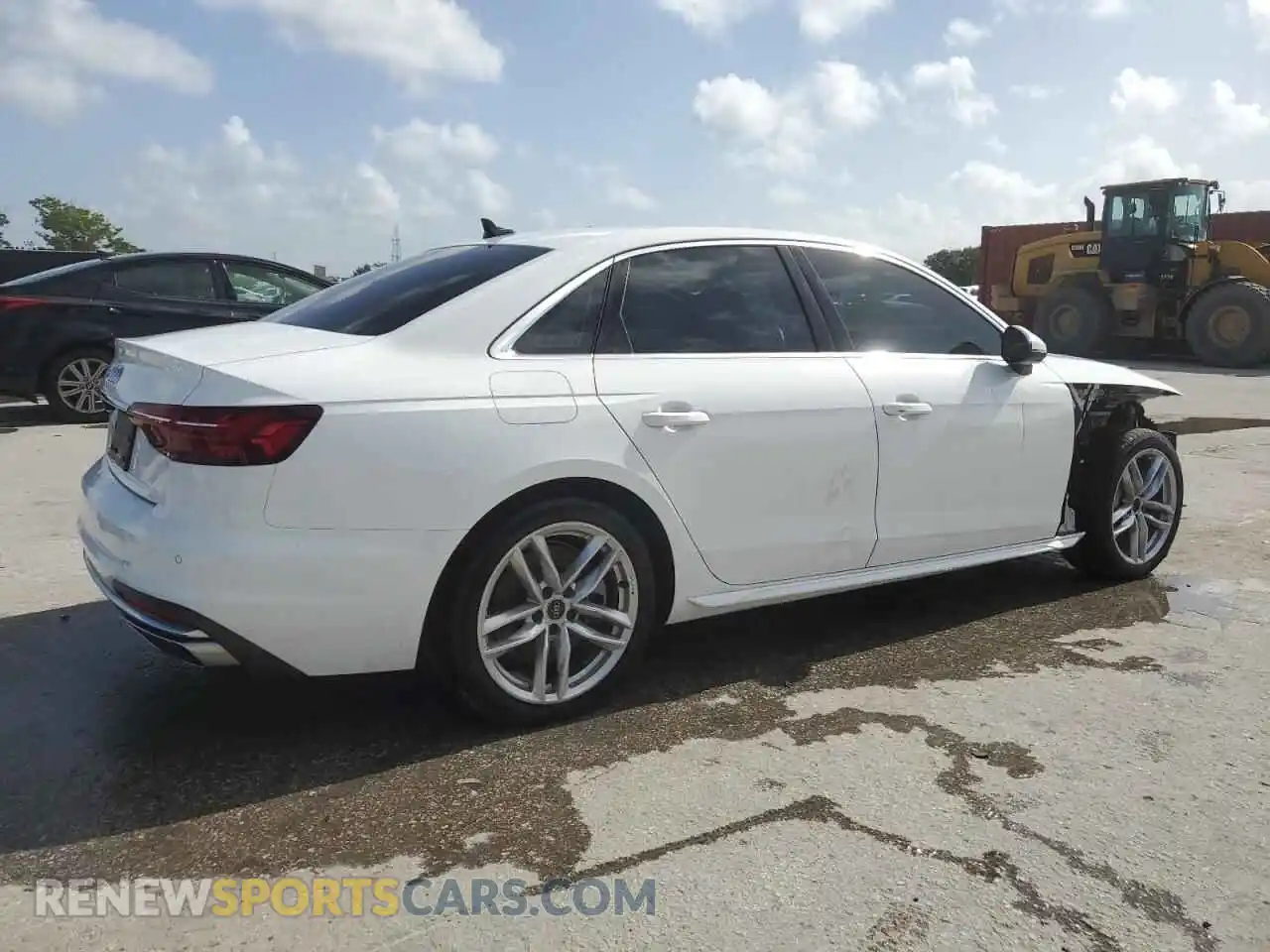 3 Photograph of a damaged car WAUEAAF43RN007024 AUDI A4 2024