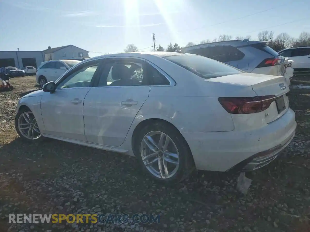 2 Photograph of a damaged car WAUEAAF43RN007895 AUDI A4 2024