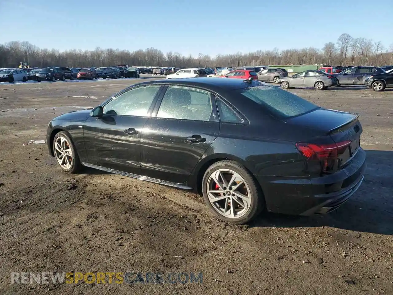 2 Photograph of a damaged car WAUEAAF44RN010868 AUDI A4 2024