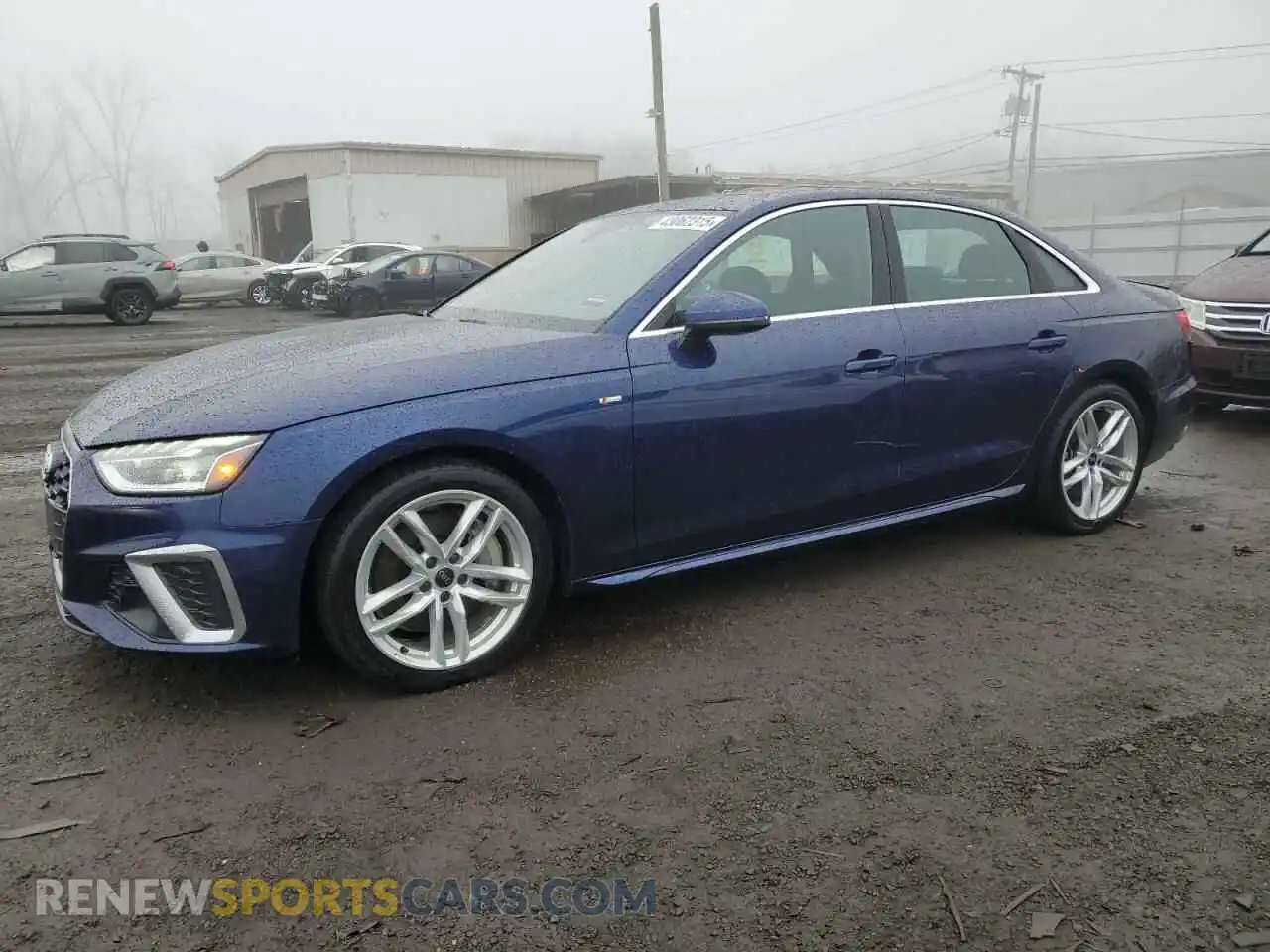 1 Photograph of a damaged car WAUEAAF45RN003511 AUDI A4 2024