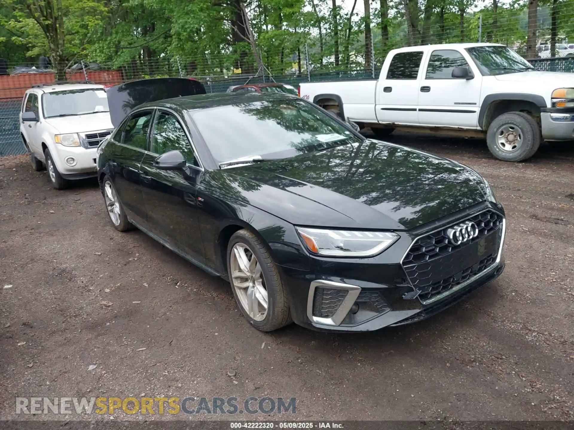 1 Photograph of a damaged car WAUEAAF47RN015613 AUDI A4 2024