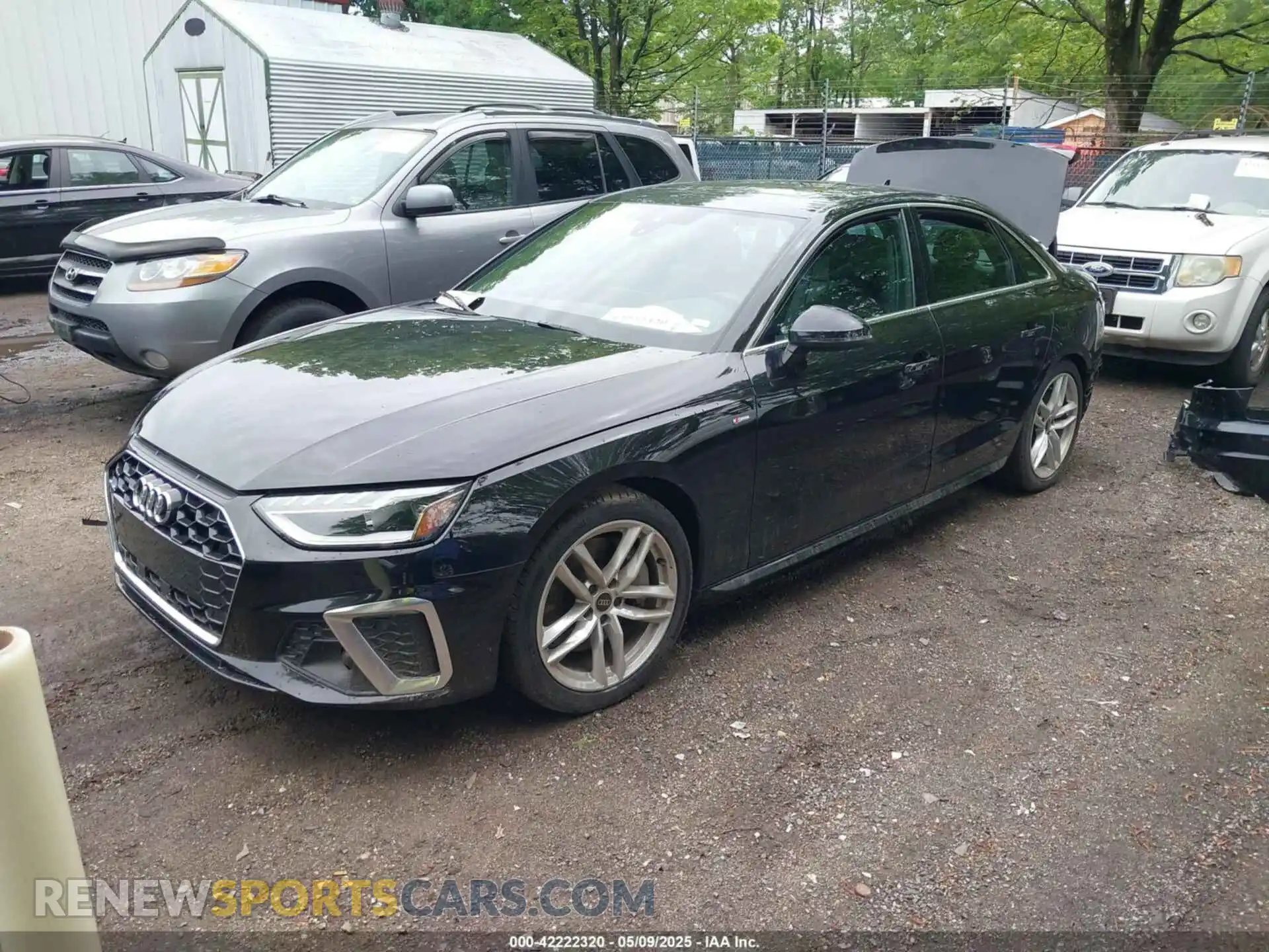 2 Photograph of a damaged car WAUEAAF47RN015613 AUDI A4 2024