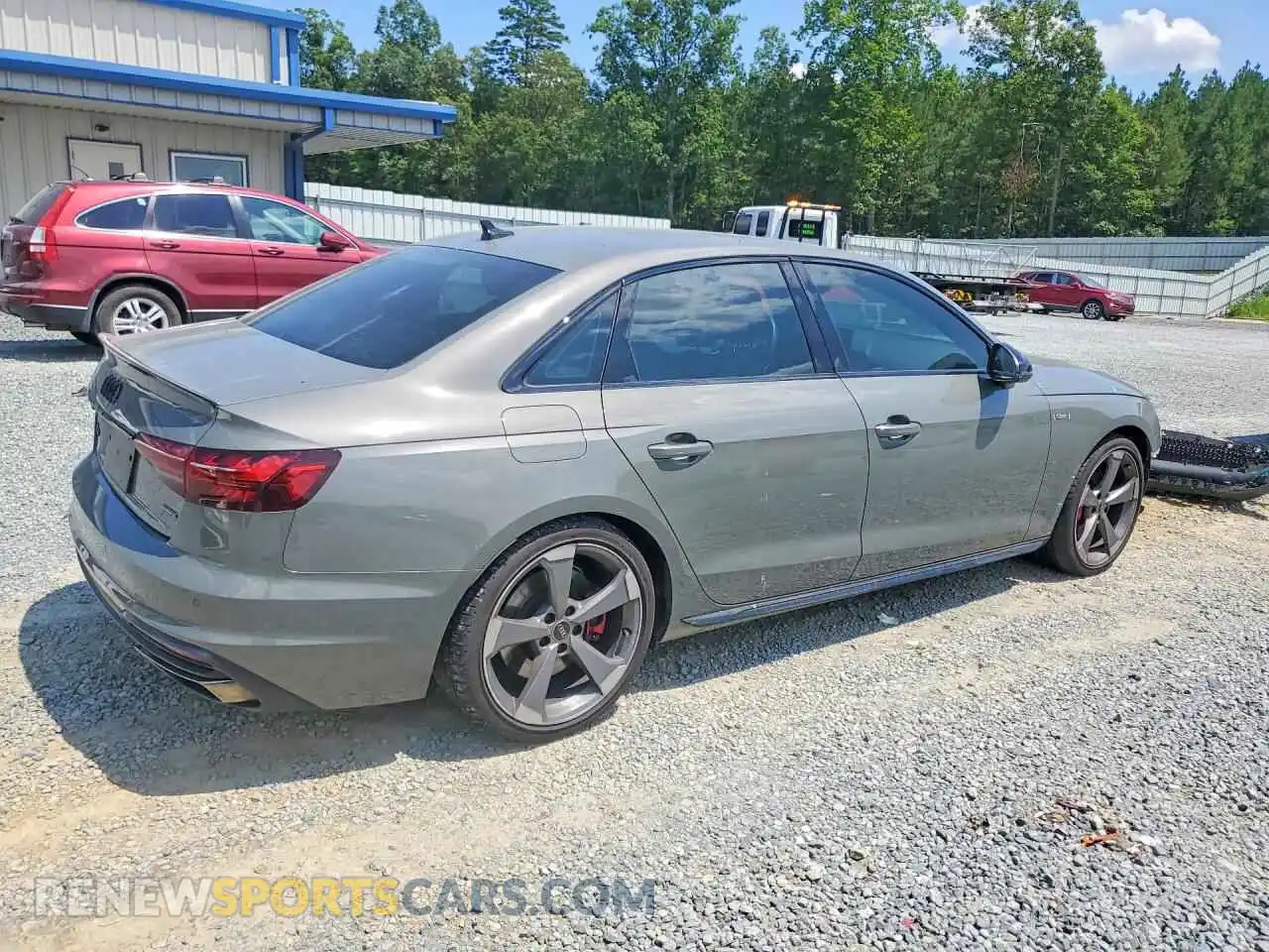 3 Фотография поврежденного автомобиля WAUEAAF49RN003253 AUDI A4 2024