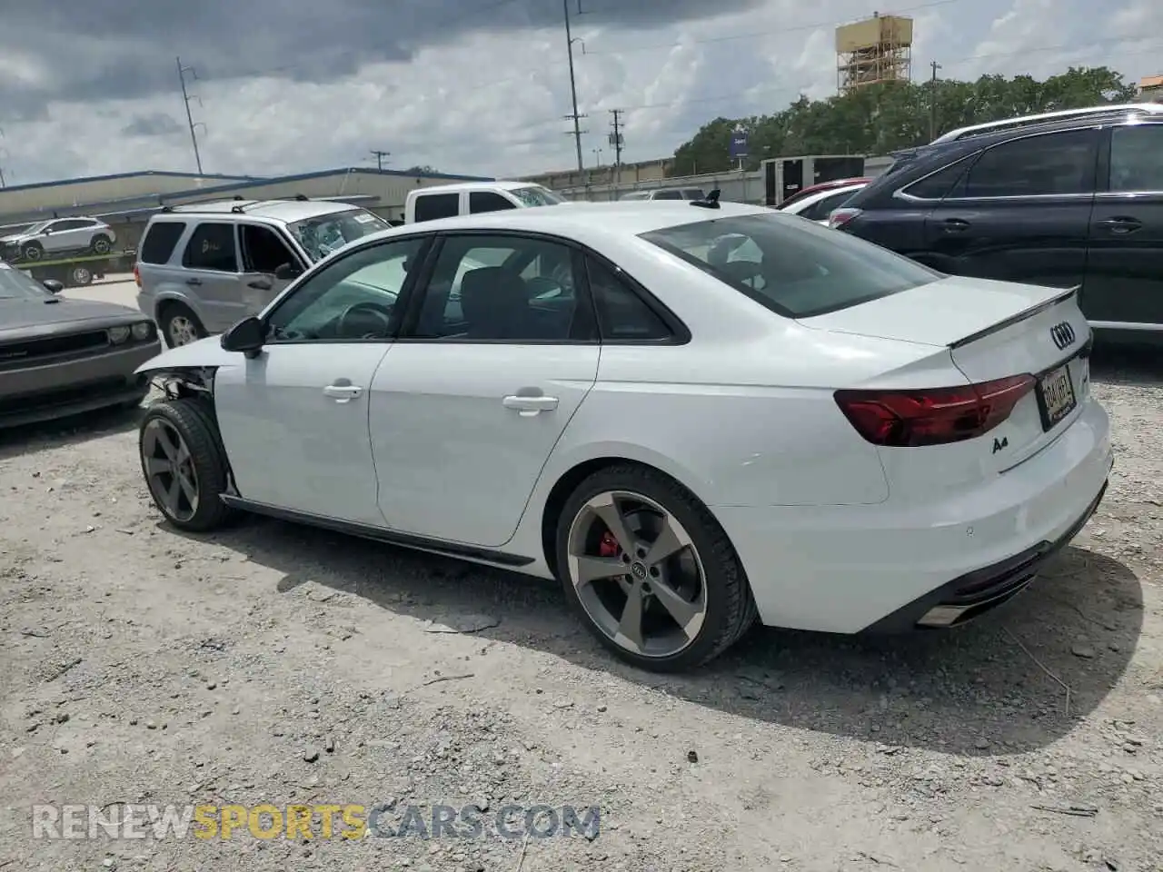 2 Photograph of a damaged car WAUEAAF49RN006864 AUDI A4 2024