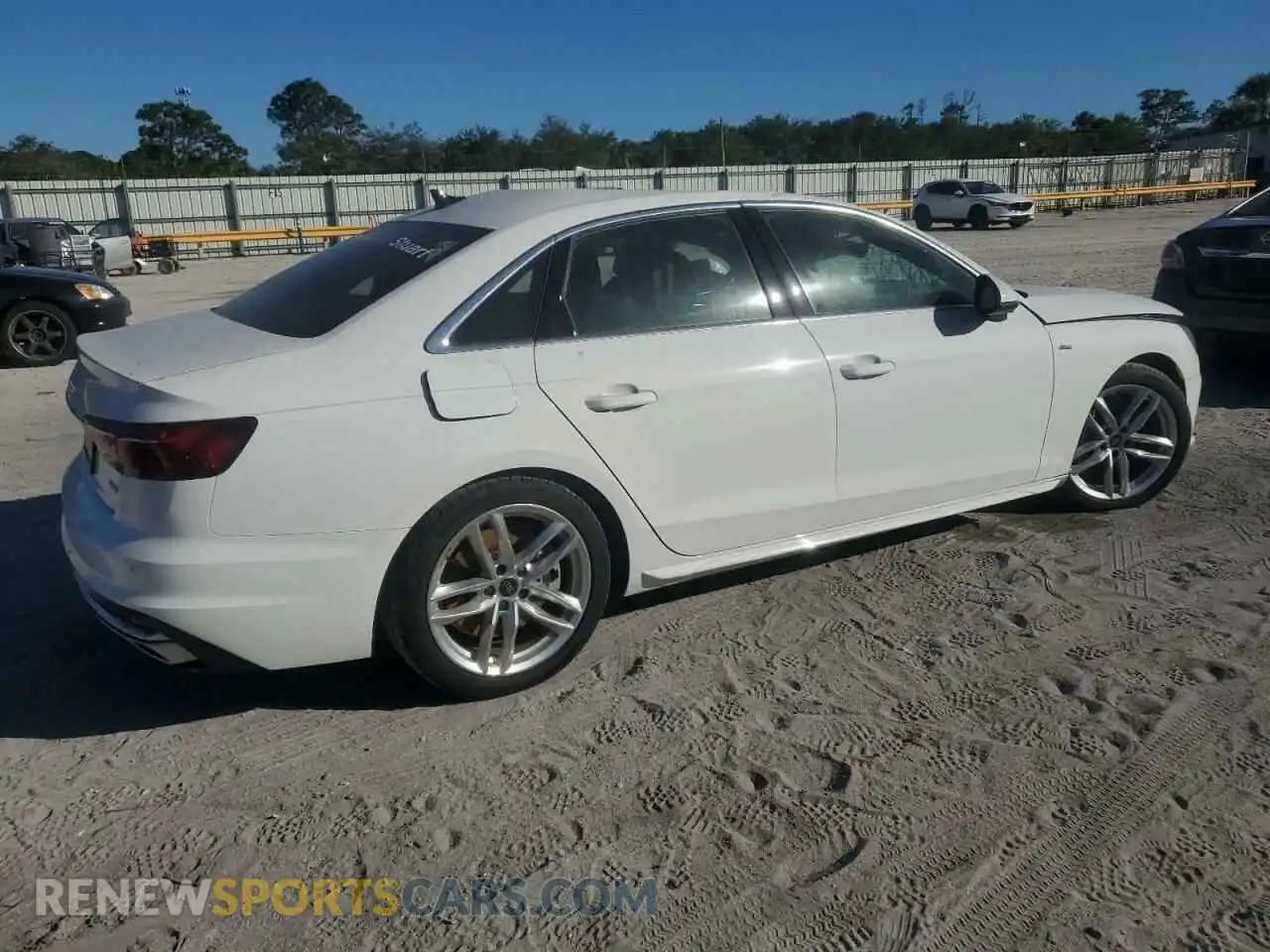 3 Photograph of a damaged car WAUEAAF49RN010560 AUDI A4 2024