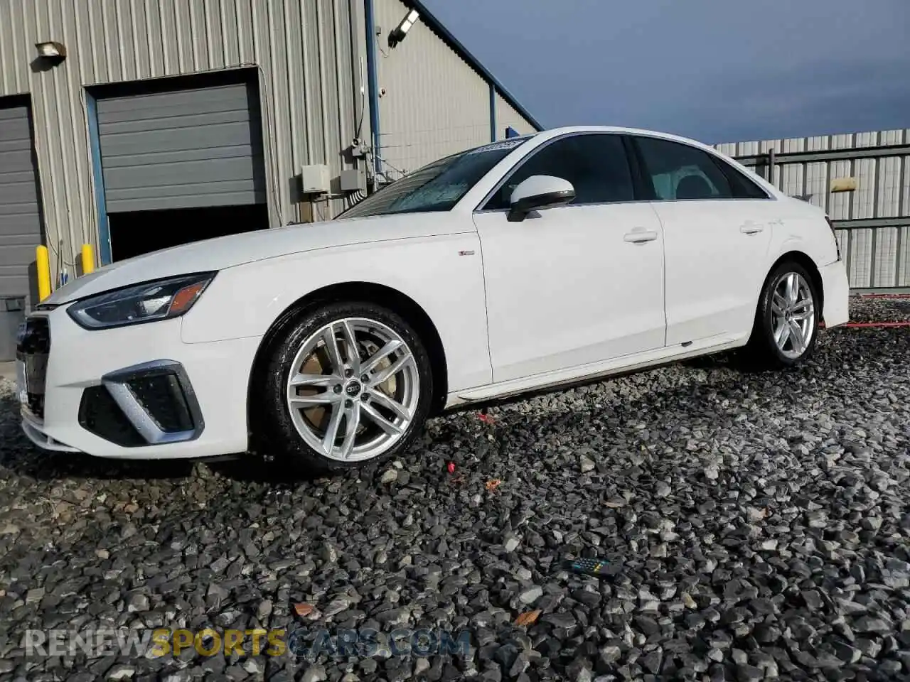 1 Photograph of a damaged car WAUEAAF49RN013068 AUDI A4 2024