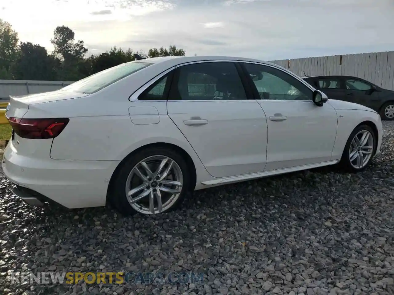 3 Photograph of a damaged car WAUEAAF49RN013068 AUDI A4 2024