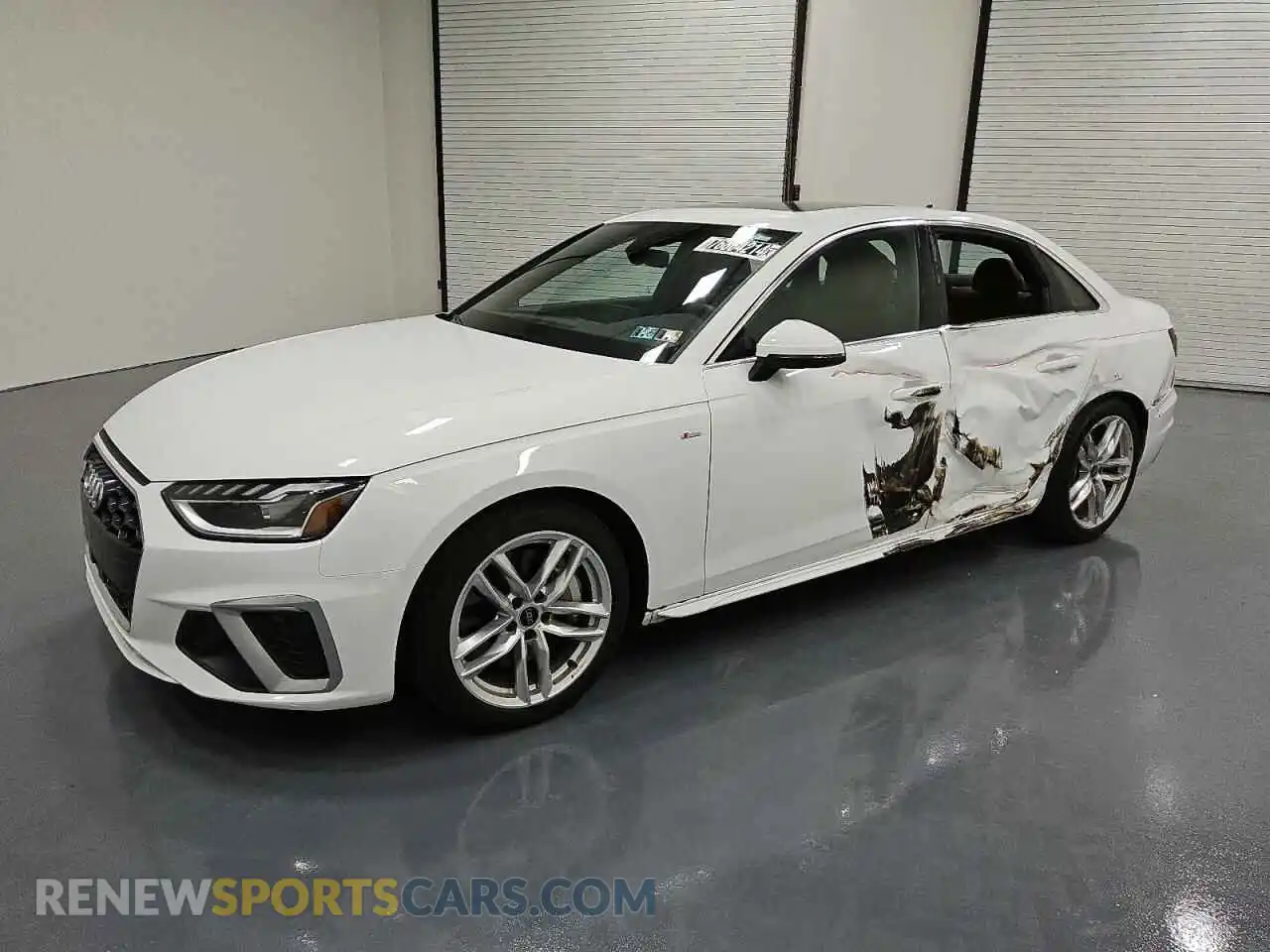 1 Photograph of a damaged car WAUEAAF49RN013796 AUDI A4 2024