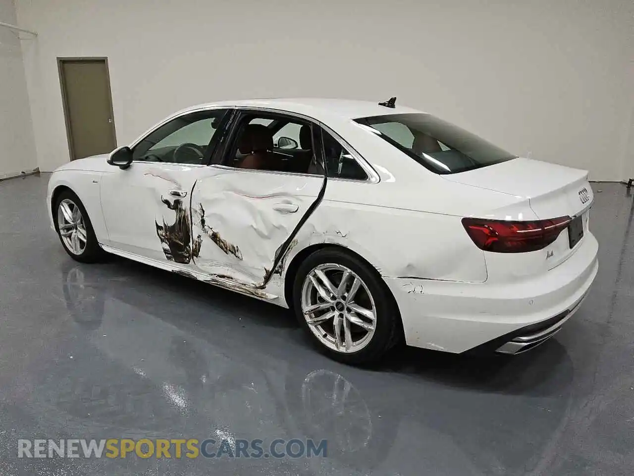 2 Photograph of a damaged car WAUEAAF49RN013796 AUDI A4 2024