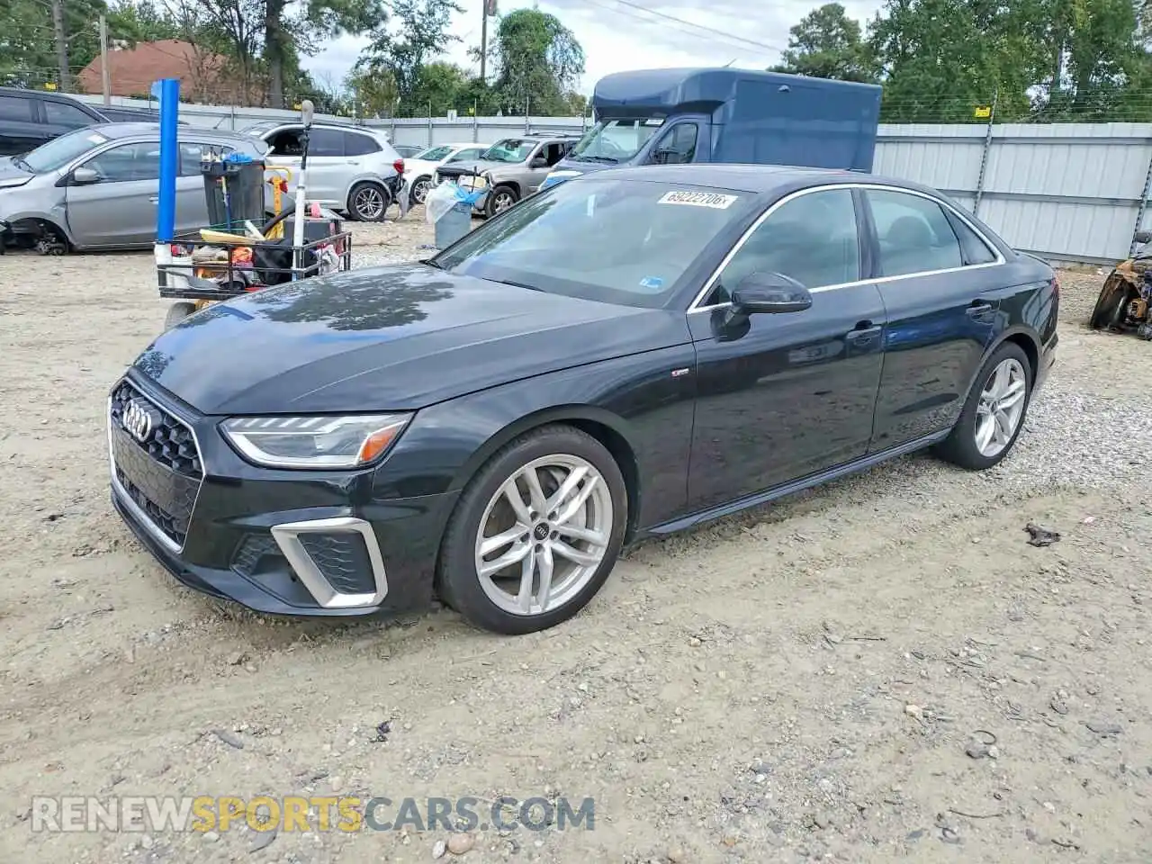 1 Фотография поврежденного автомобиля WAUEAAF4XRN007120 AUDI A4 2024