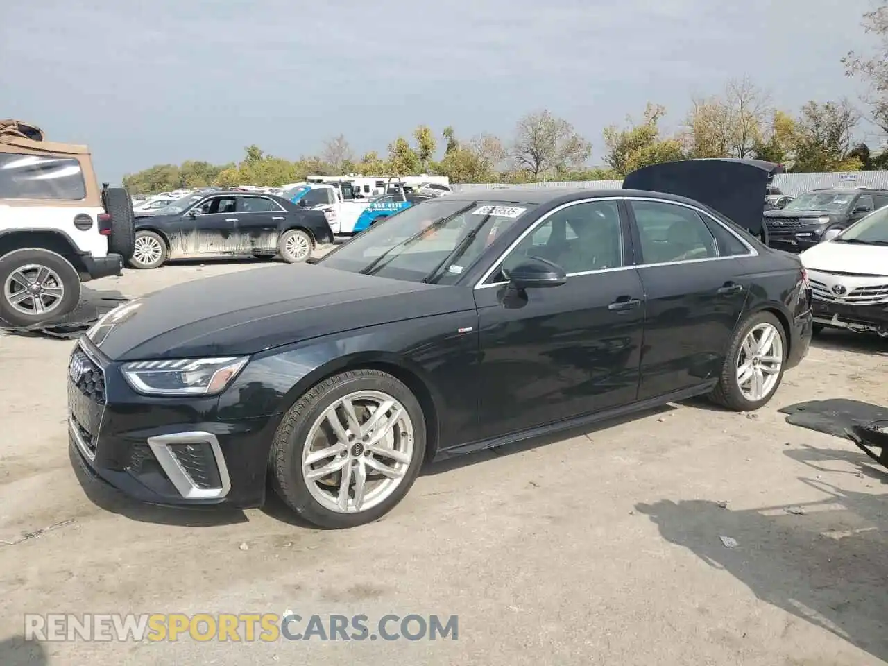 1 Photograph of a damaged car WAUEAAF4XRN017789 AUDI A4 2024