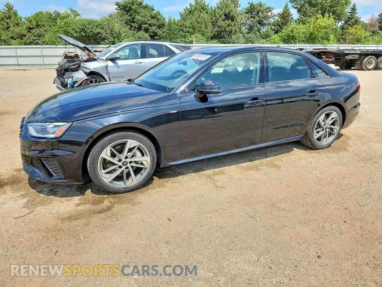 1 fotografías del automóvil dañado WAUEAAF46SN001966 AUDI A4 2025