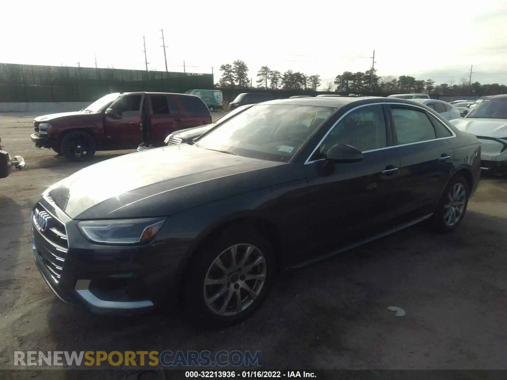 2 Photograph of a damaged car WAUABAF40MN015697 AUDI A4 SEDAN 2021