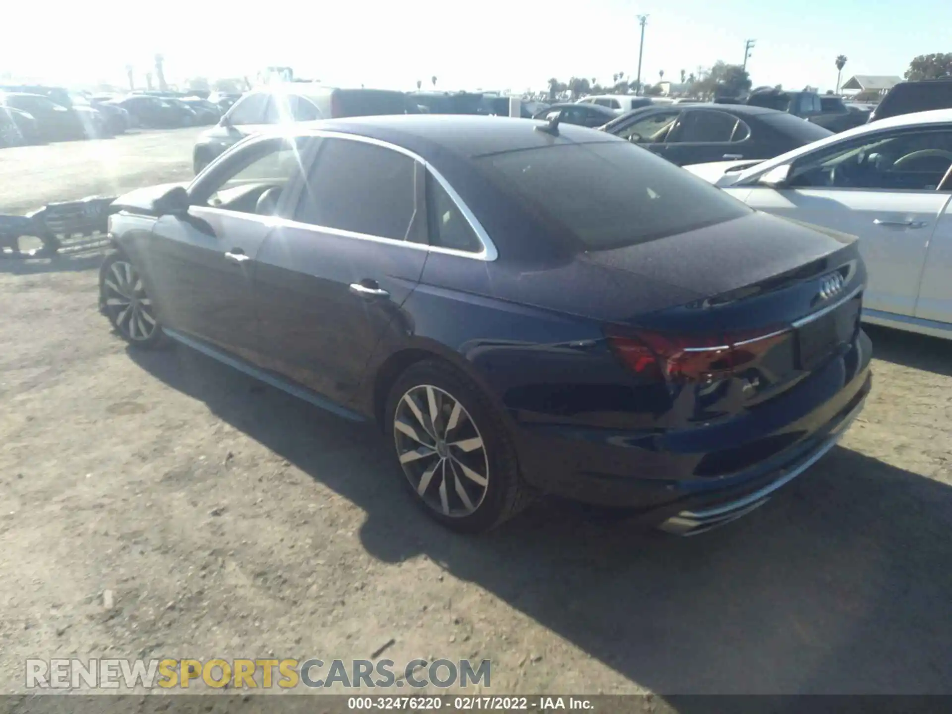3 Photograph of a damaged car WAUABAF41MA015599 AUDI A4 SEDAN 2021