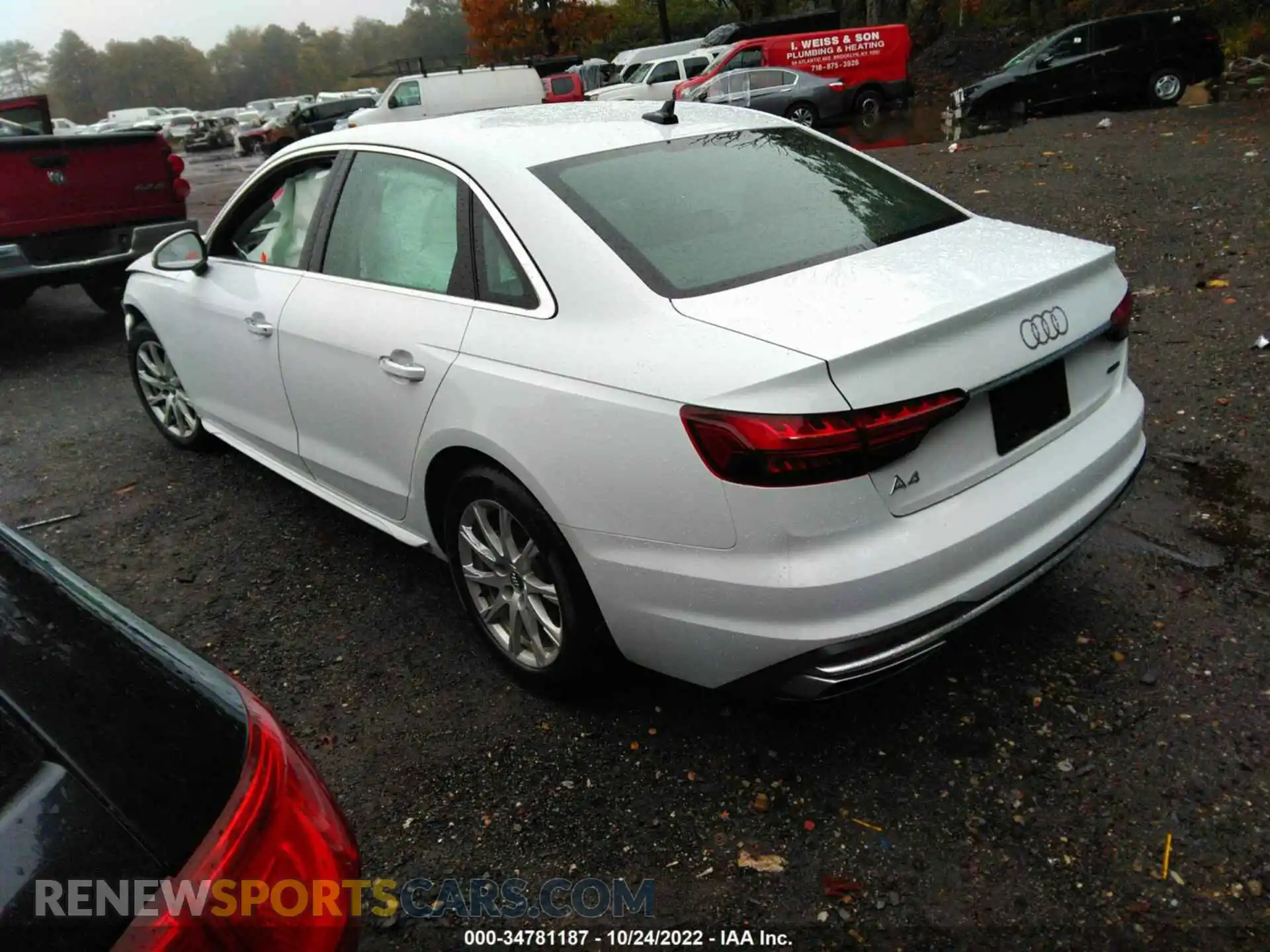 3 Photograph of a damaged car WAUABAF41MA027204 AUDI A4 SEDAN 2021