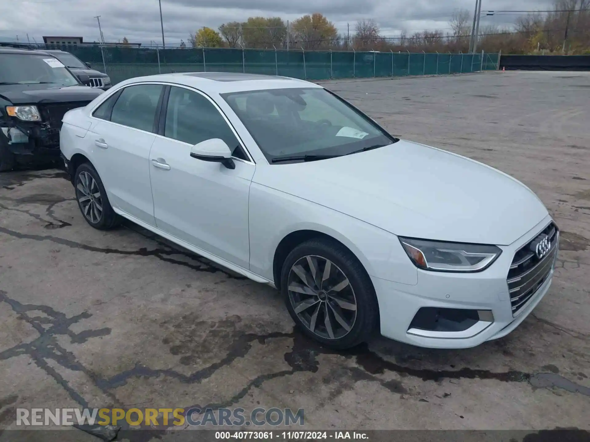 1 Photograph of a damaged car WAUABAF42MA071101 AUDI A4 SEDAN 2021