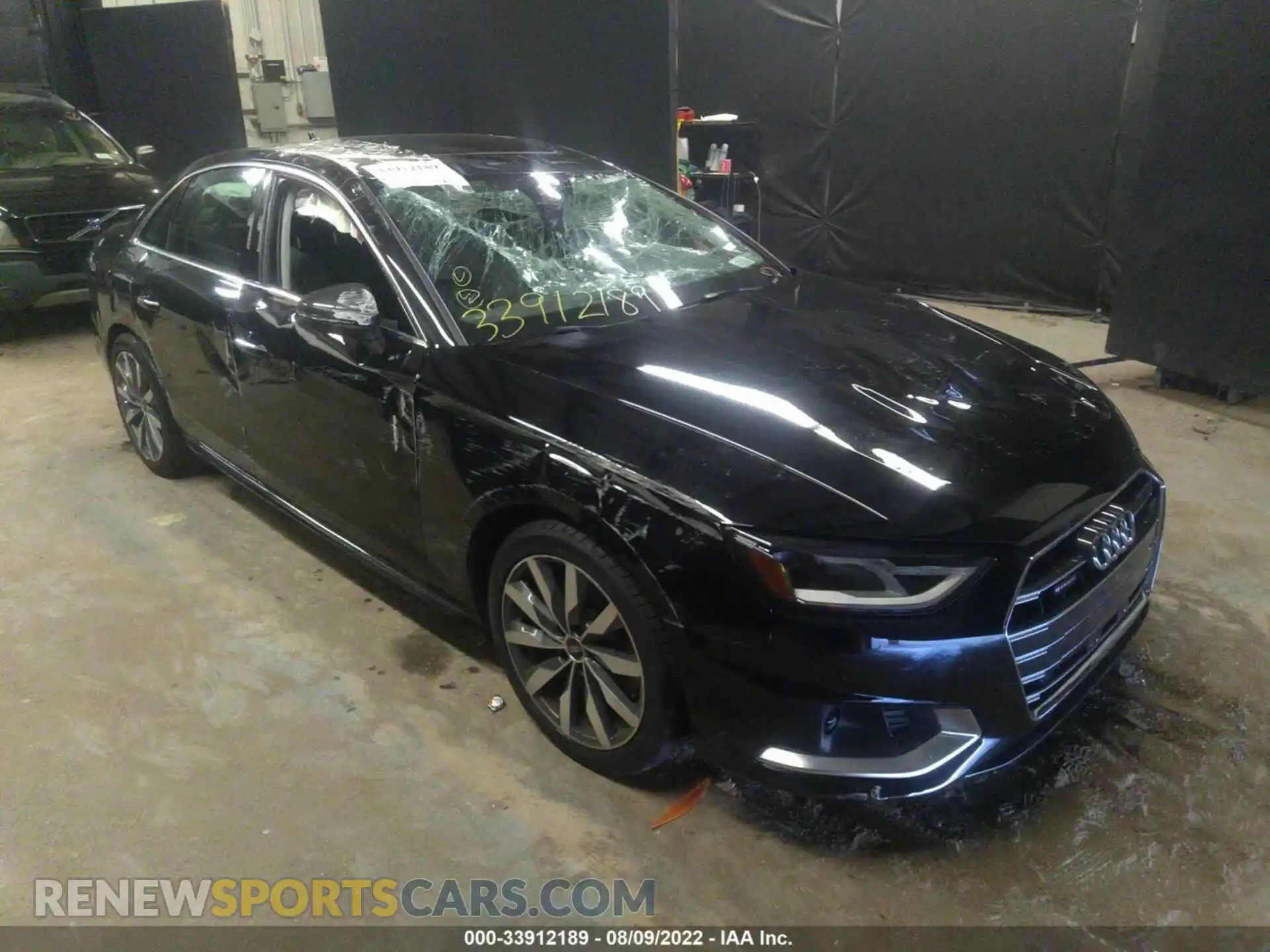 1 Photograph of a damaged car WAUABAF47MA086497 AUDI A4 SEDAN 2021