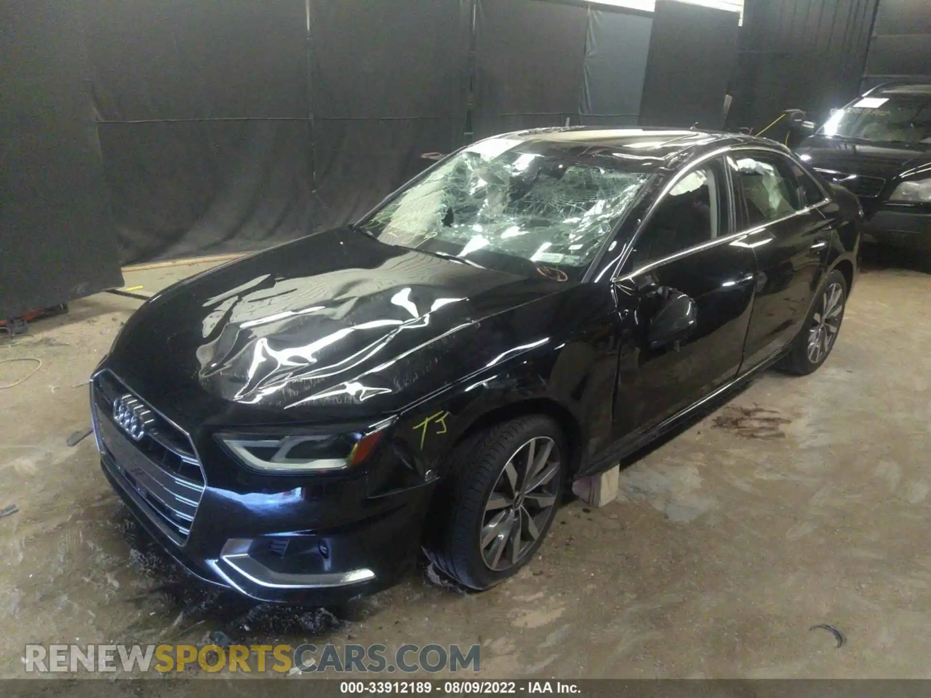 2 Photograph of a damaged car WAUABAF47MA086497 AUDI A4 SEDAN 2021