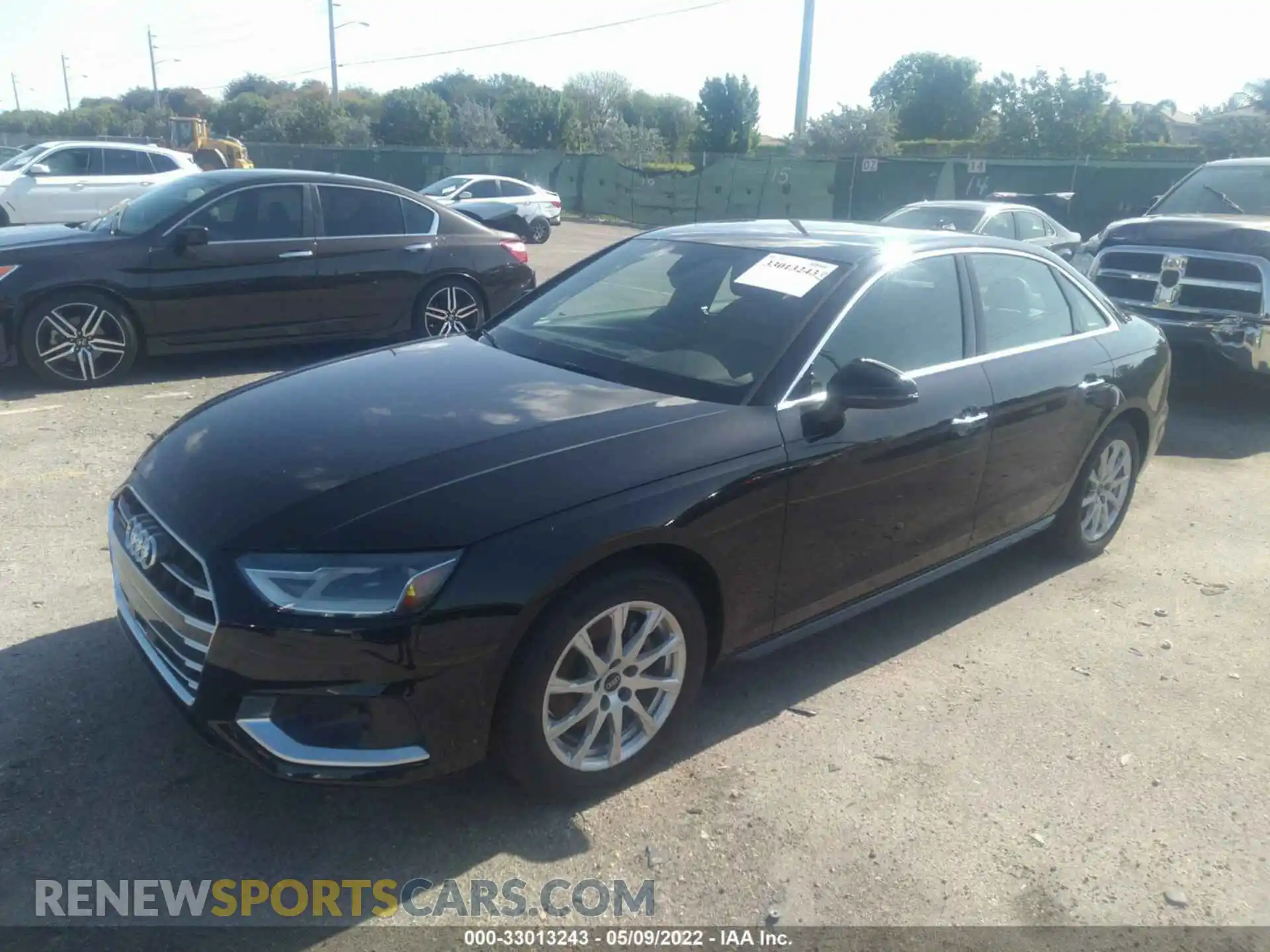 2 Photograph of a damaged car WAUABAF4XMA073307 AUDI A4 SEDAN 2021