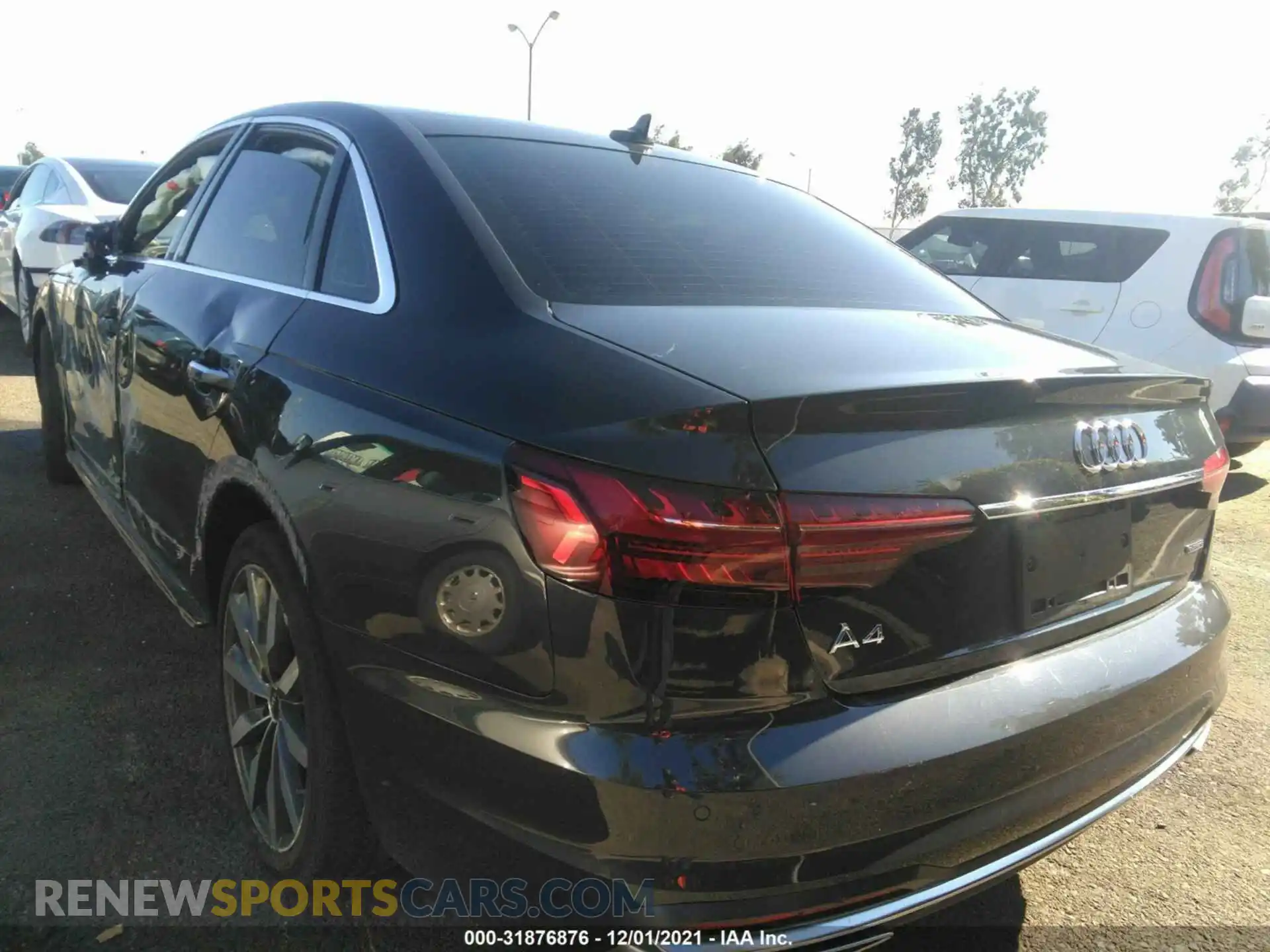 3 Photograph of a damaged car WAUBBAF47MA058848 AUDI A4 SEDAN 2021