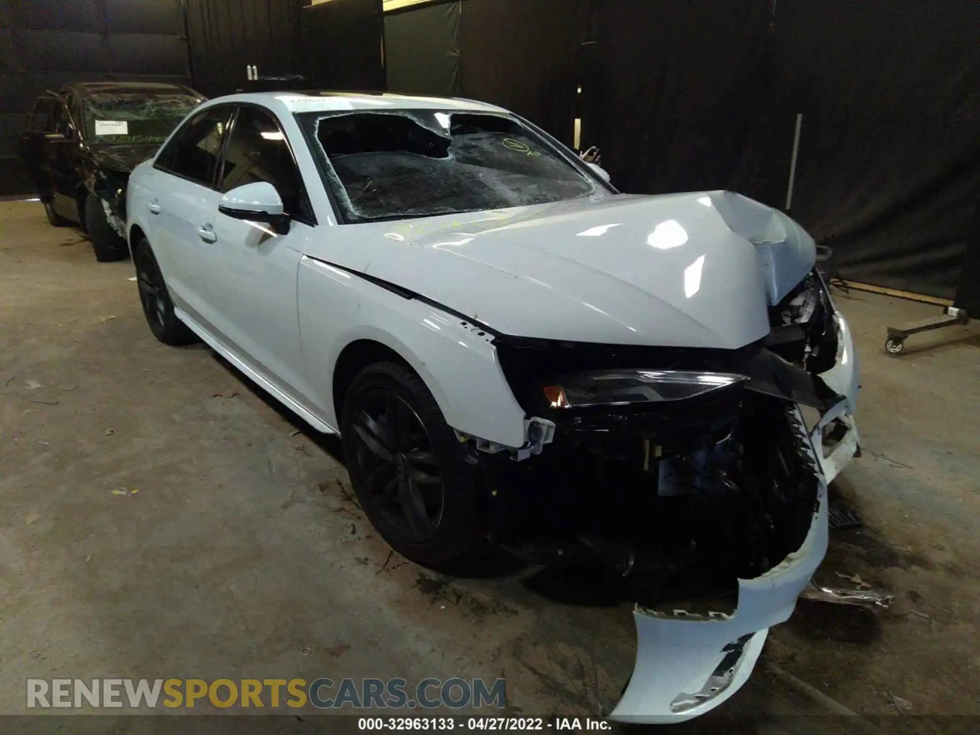 1 Photograph of a damaged car WAUDAAF43MN010929 AUDI A4 SEDAN 2021