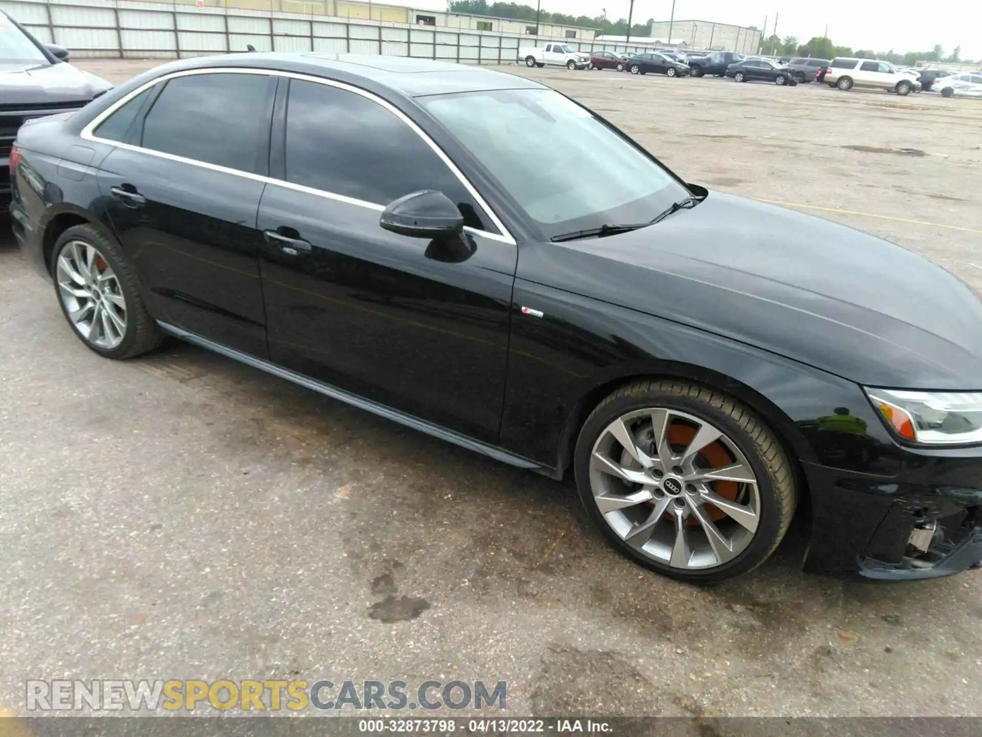 1 Photograph of a damaged car WAUEAAF40MA036352 AUDI A4 SEDAN 2021