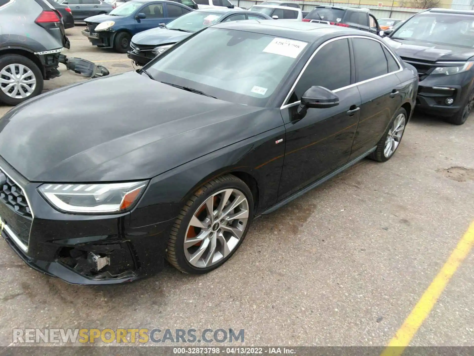2 Photograph of a damaged car WAUEAAF40MA036352 AUDI A4 SEDAN 2021