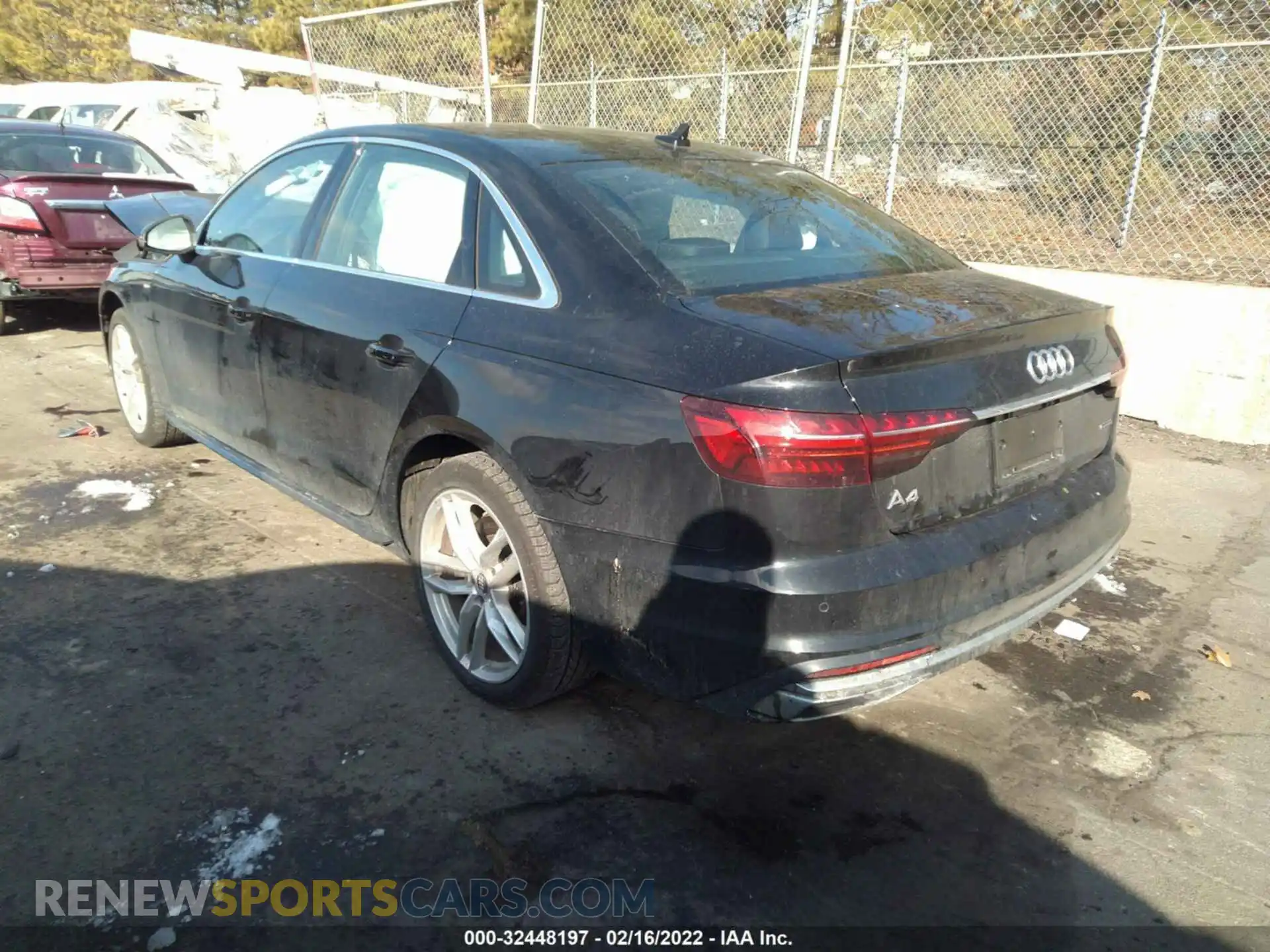 3 Photograph of a damaged car WAUEAAF41MA023402 AUDI A4 SEDAN 2021