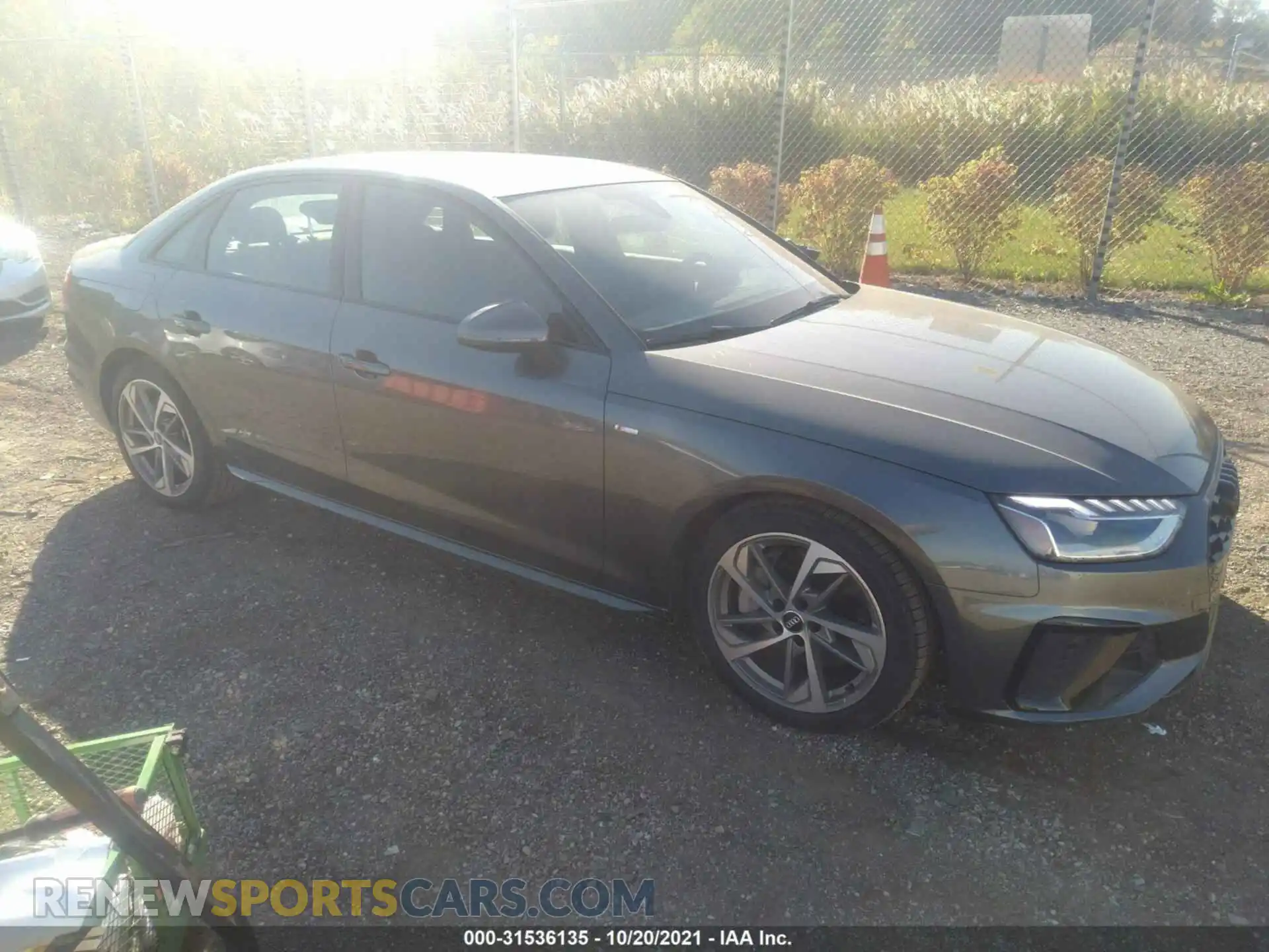 1 Photograph of a damaged car WAUEAAF47MN005012 AUDI A4 SEDAN 2021