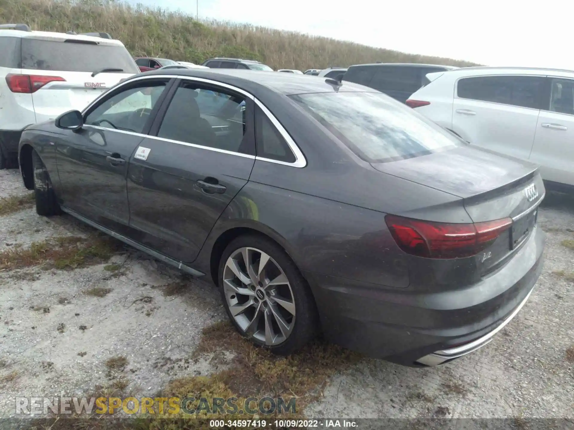 3 Photograph of a damaged car WAUEAAF48MN005553 AUDI A4 SEDAN 2021