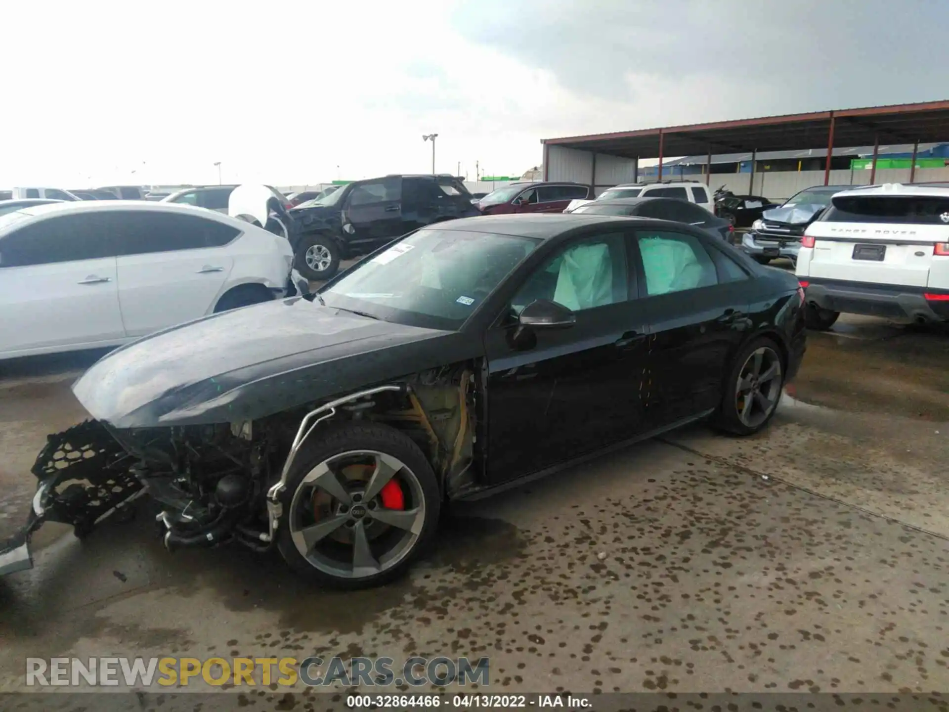 2 Photograph of a damaged car WAUEAAF49NN005210 AUDI A4 SEDAN 2022